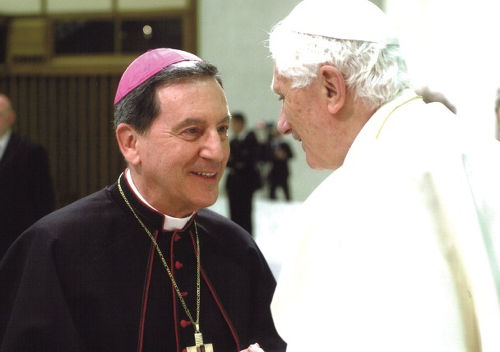 Cardenal Rubén Salazar Gómez con Benedicto XVI