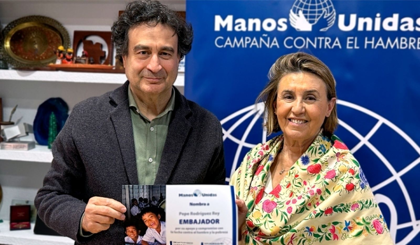 Pepe Rodríguez y Cecilia Pilar