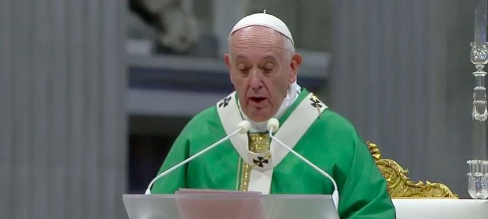 Homilía del Papa Francisco