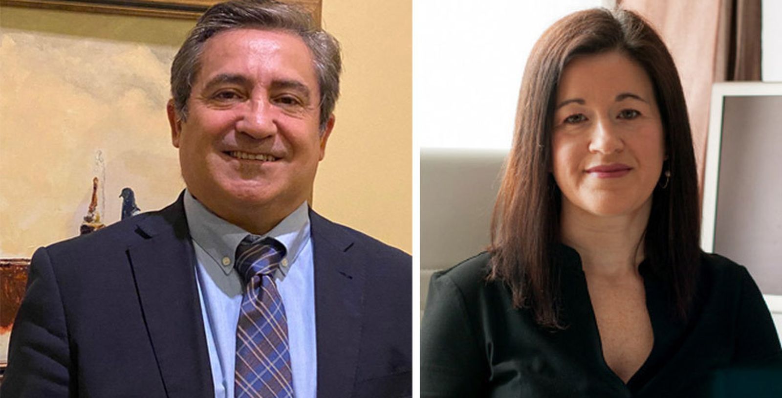 Carolina Bueno y Jesús Pedrosa, candidatos