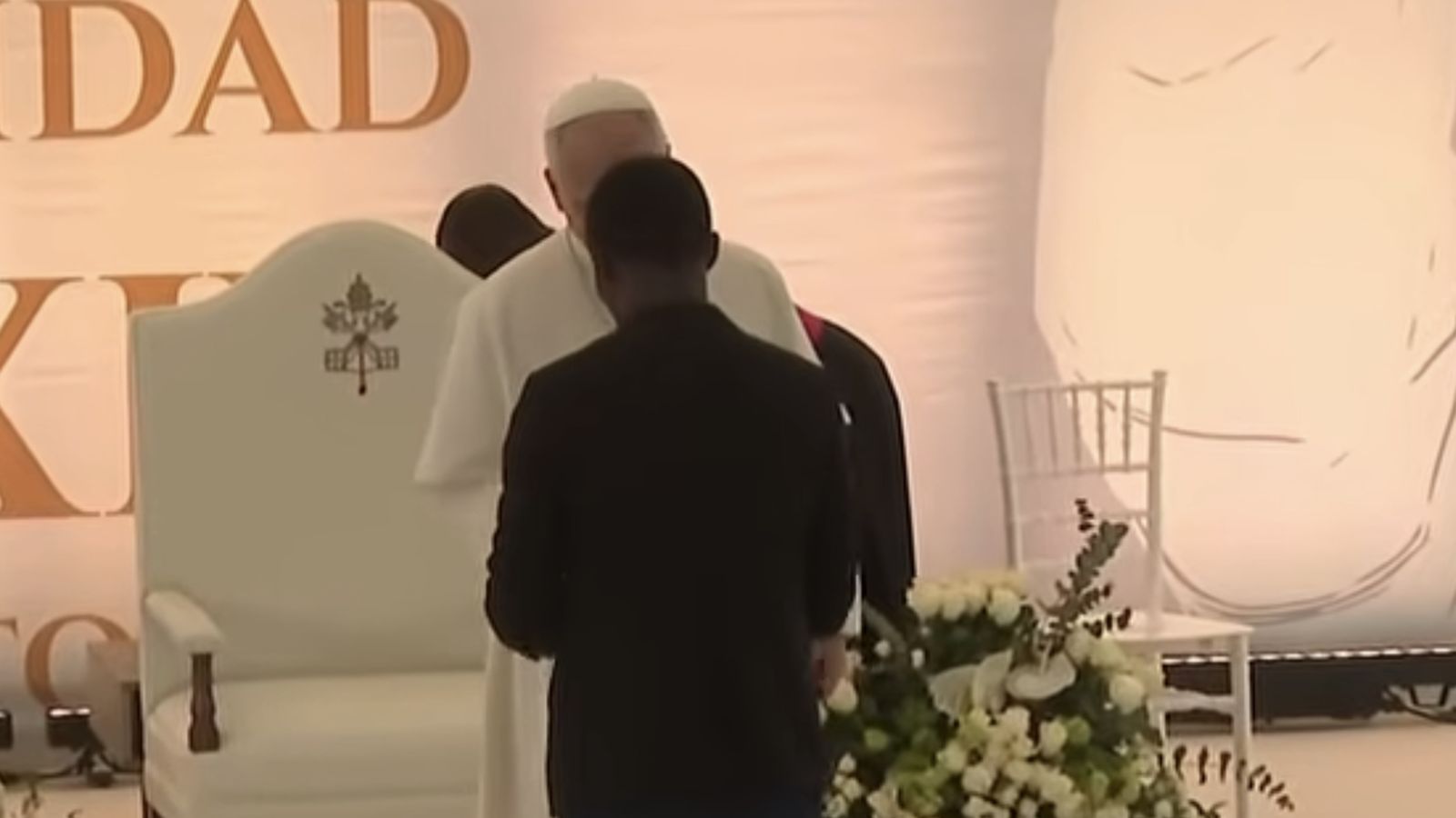 El autor del poema, Tarcisio Cervera