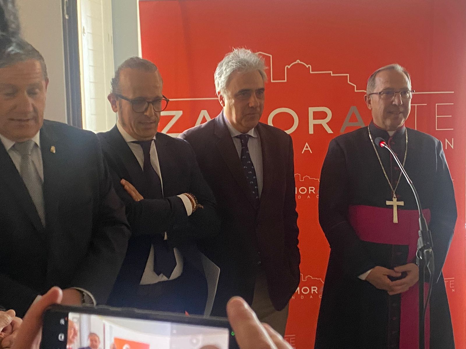 Algunos de los patronos de ZamorArte