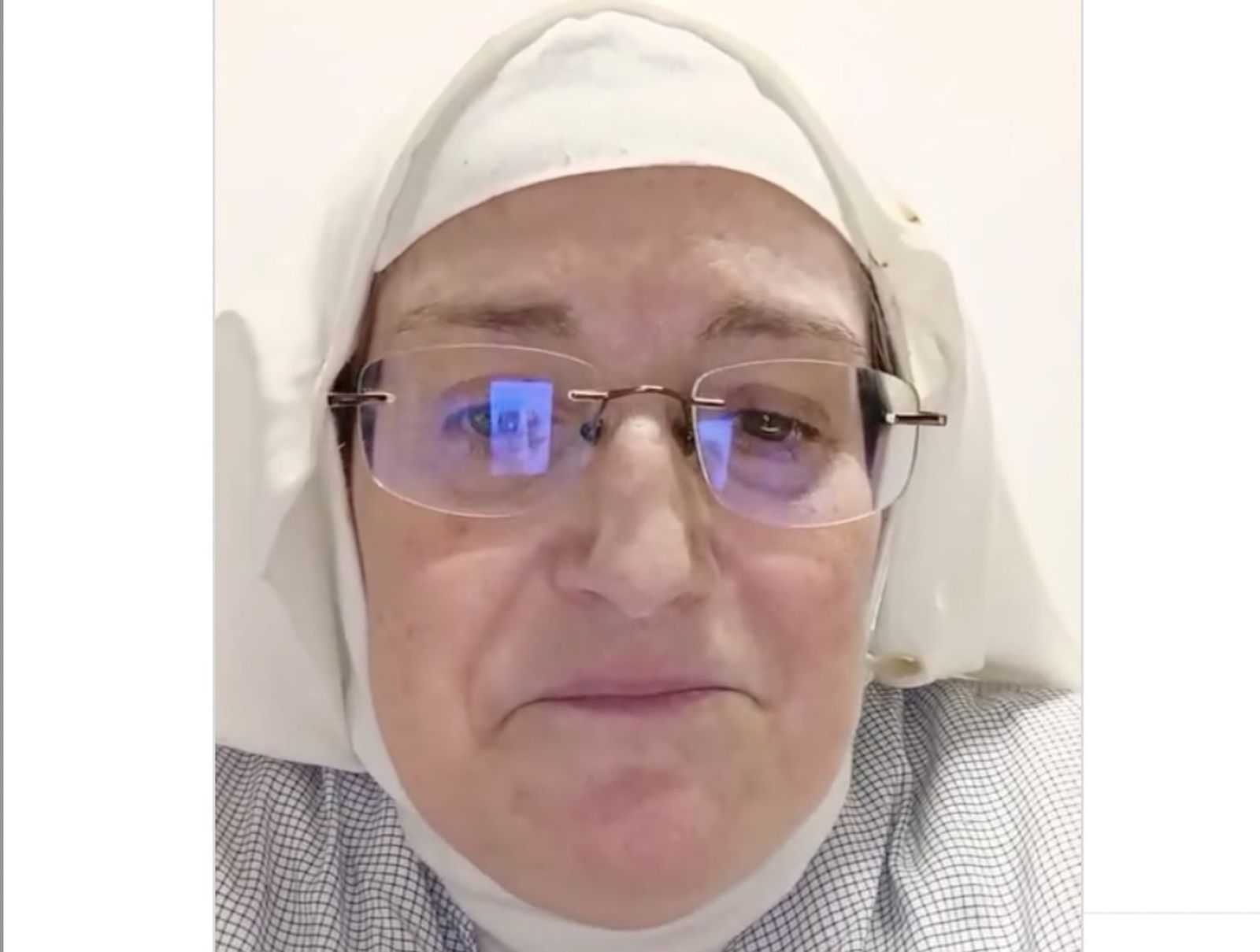 Captura de la ex abadesa en Instragram