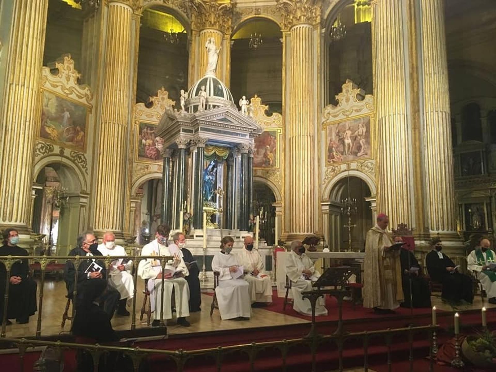Oración ecuménica en la Catedral de Málaga