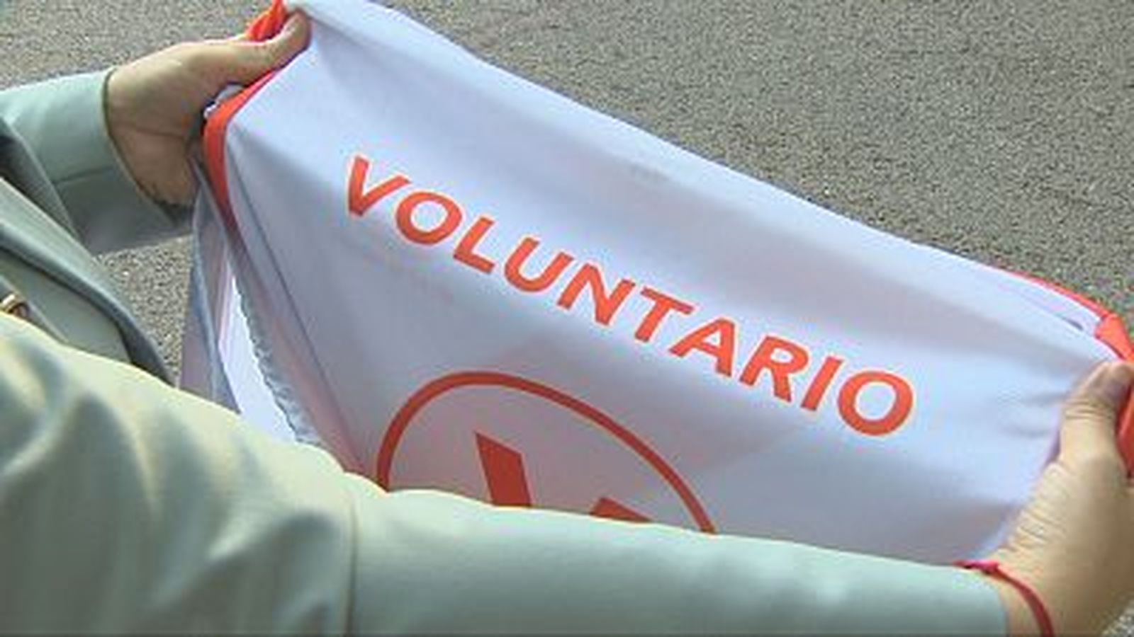 Voluntarios de León XIV en su visita a España