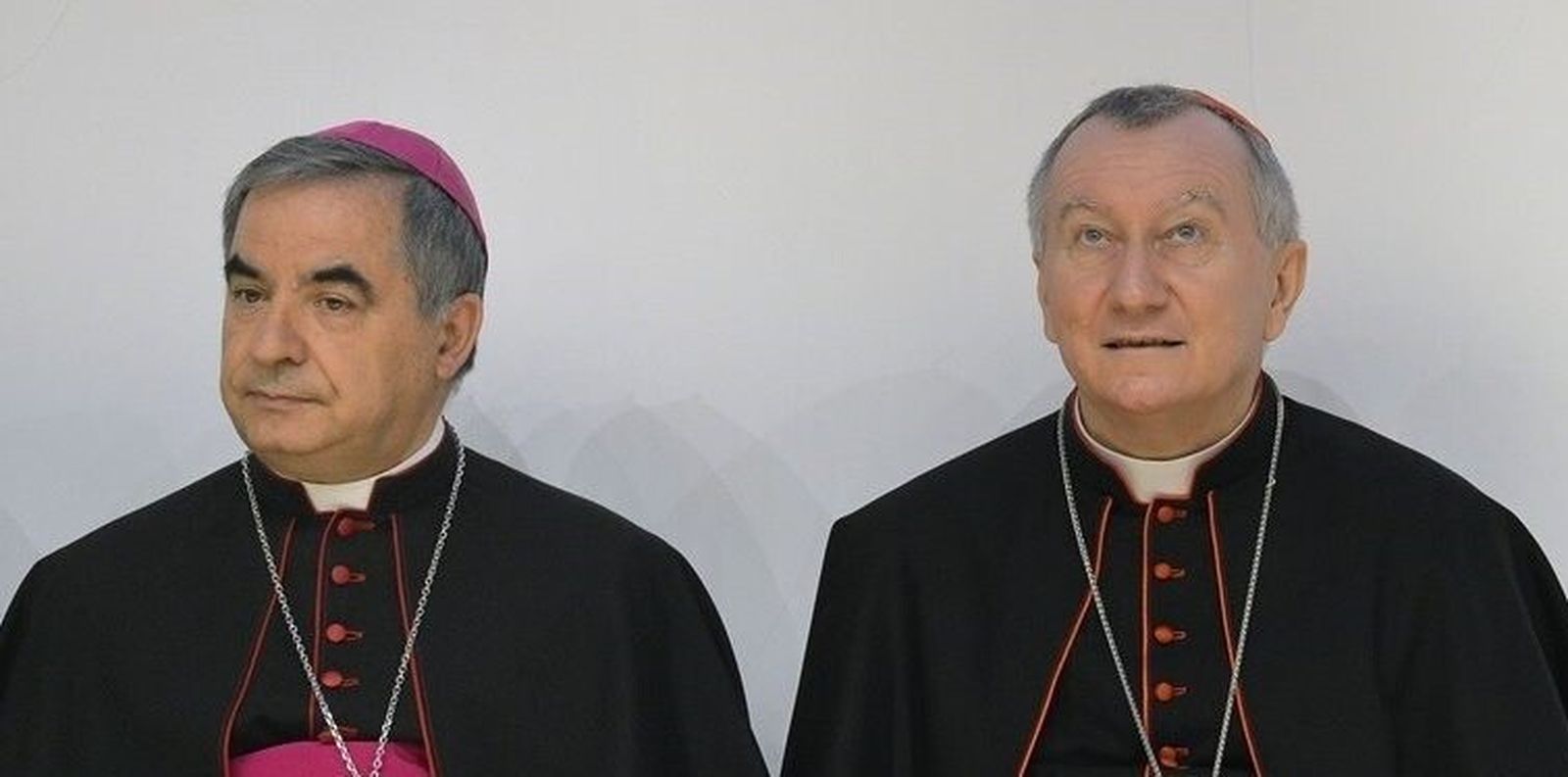 Becciu y Parolin
