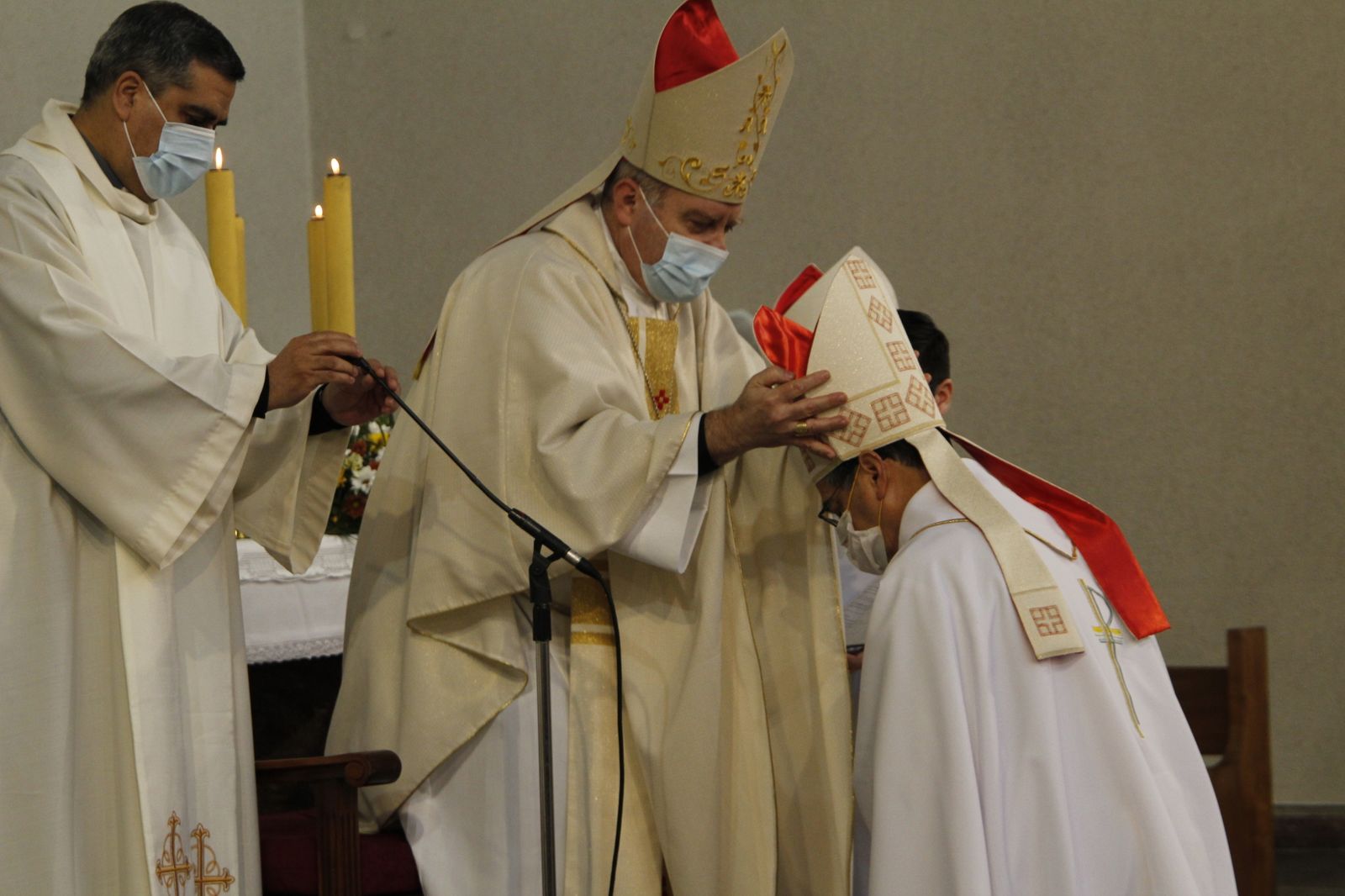 Ordenación de Sergio Pérez de Arce, nuevo obispo de Chillán (Chile)