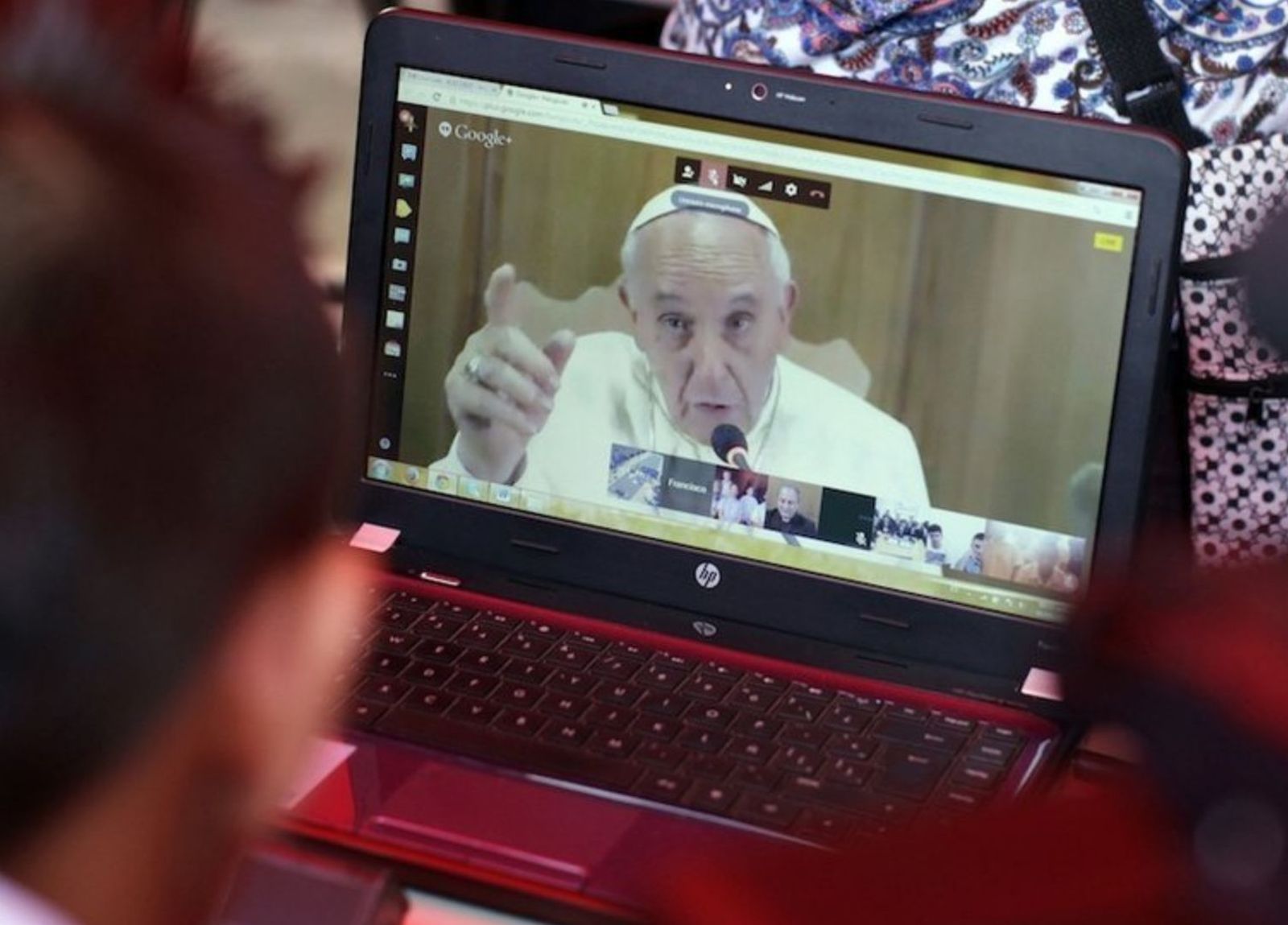 El Papa Francisco online