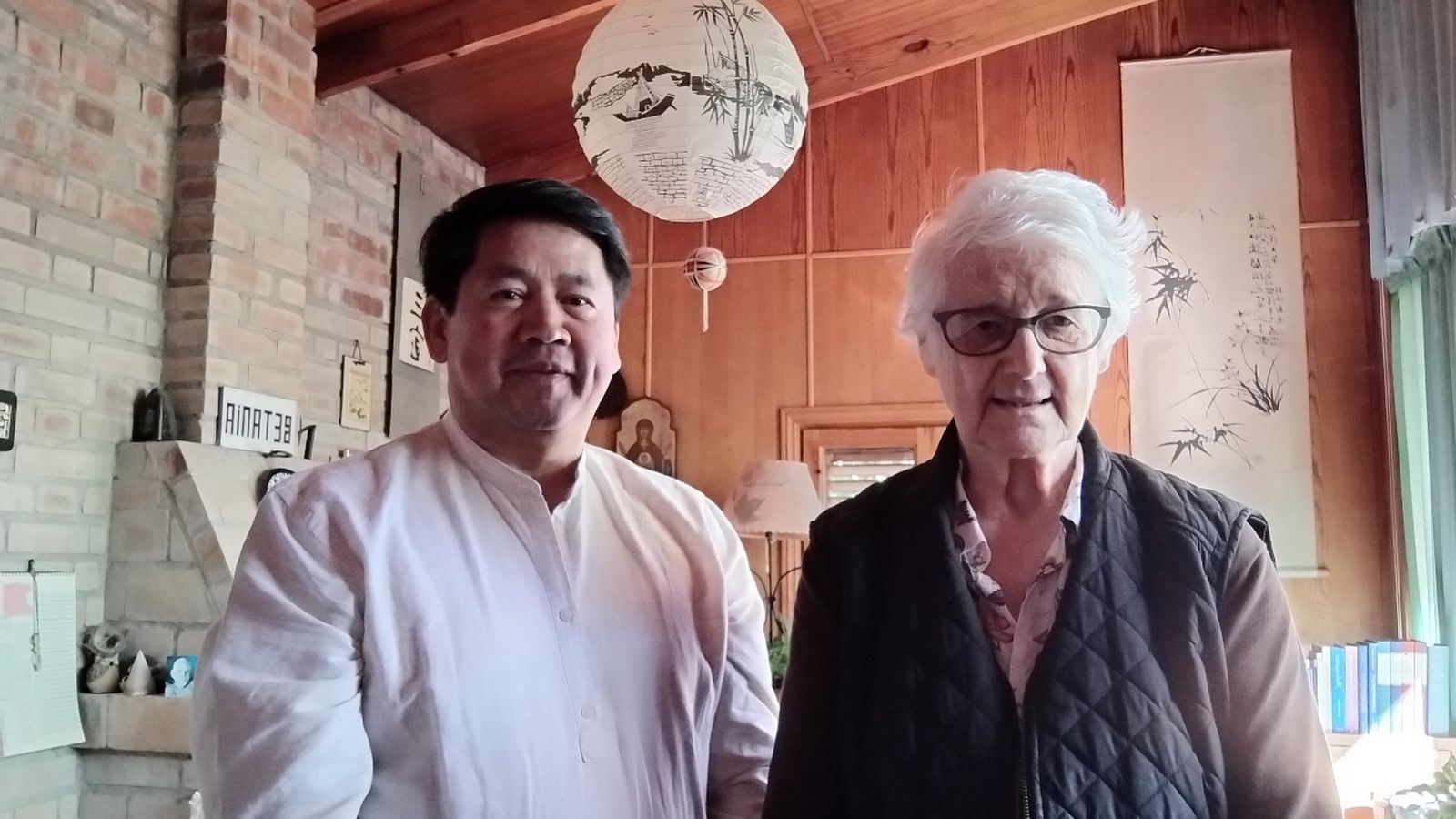 Víctor Ricardo Moreno y Ana Schluter