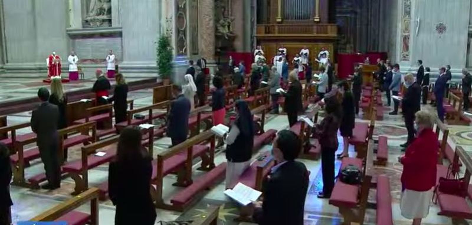 Misa con el papa en San Pedro