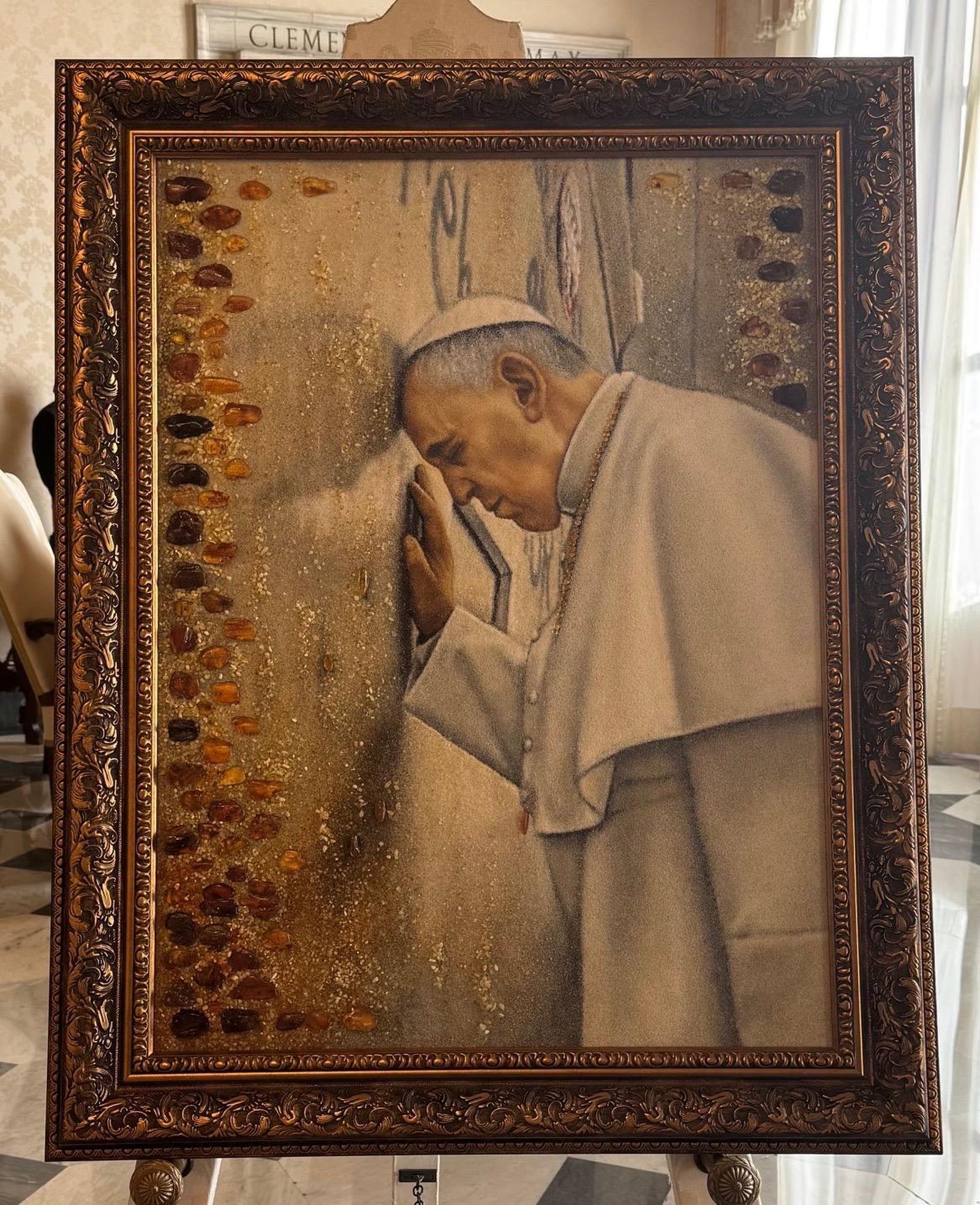El Papa, en el muro de las Lamentaciones