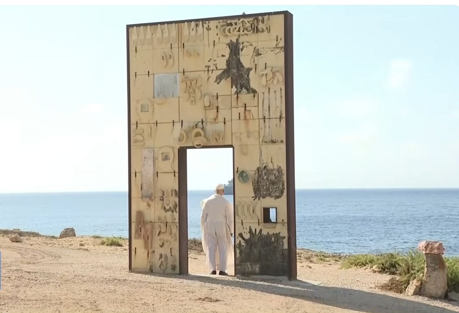 El Papa, en la Puerta de Europa en Lampedusa