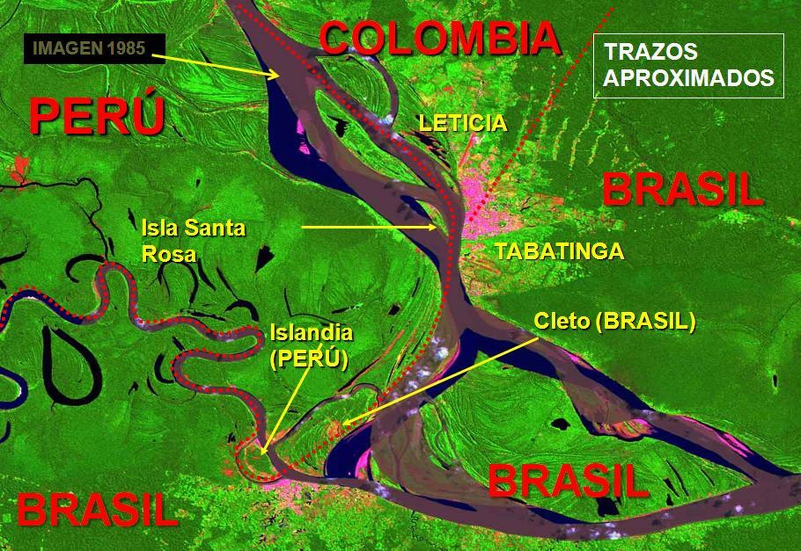 La triple frontera peruana