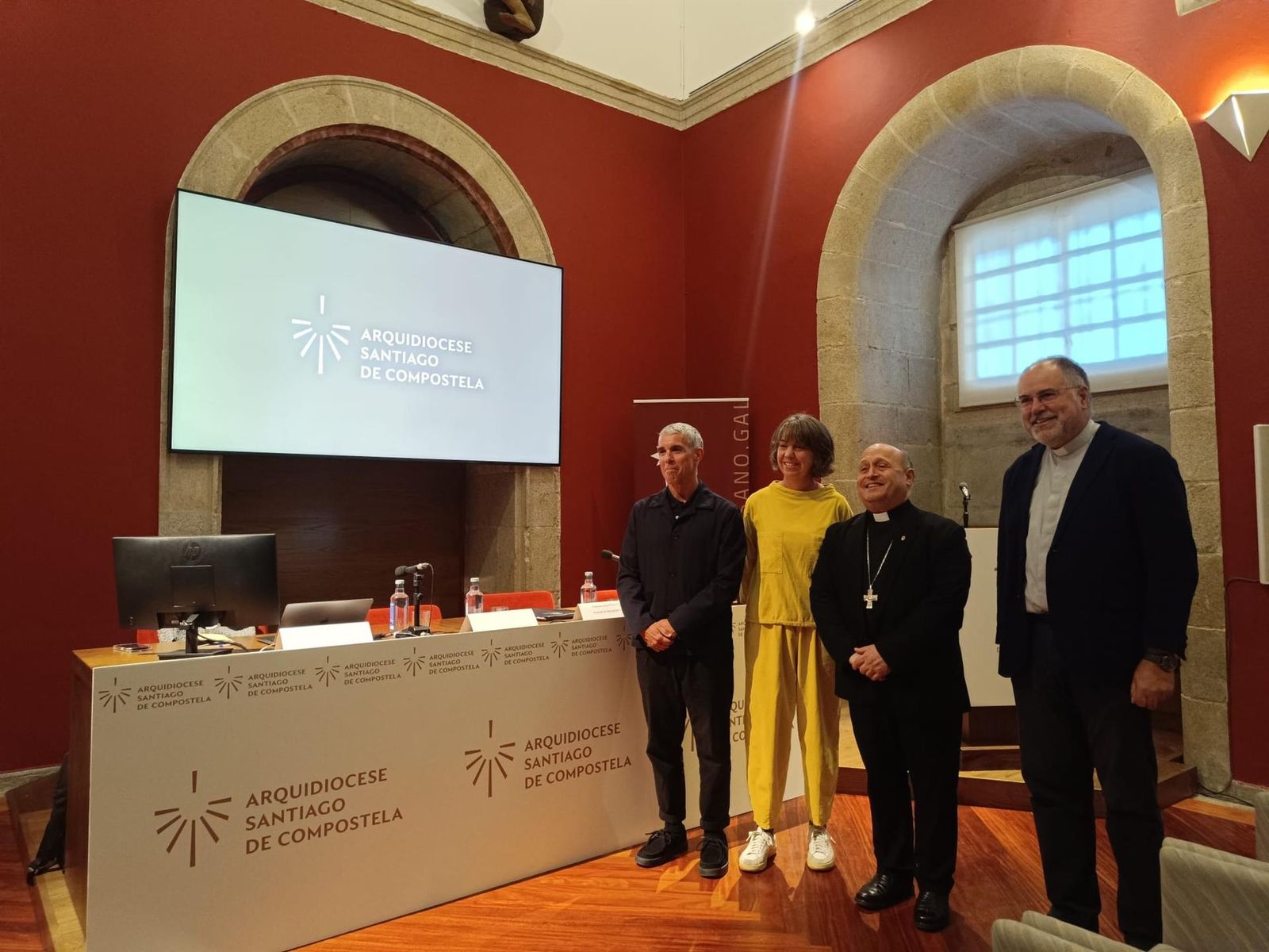 Presentacion de la nueva imagen de la archidiócesis de Santiado de Compostela