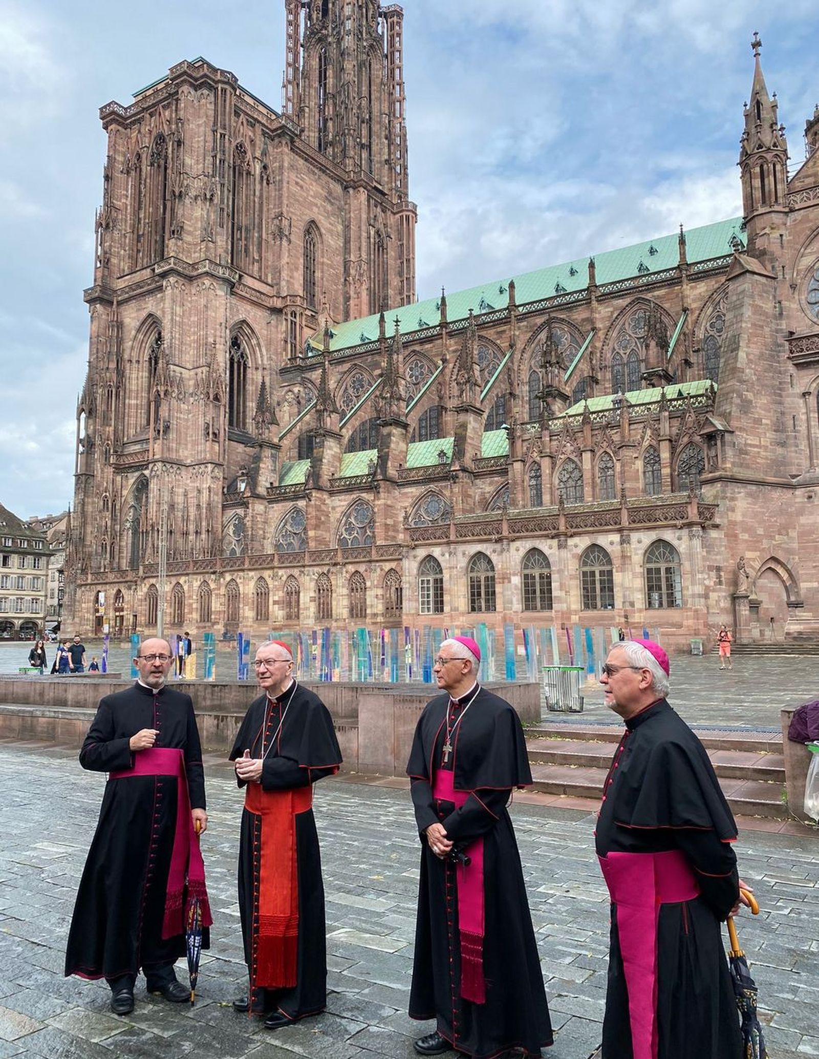 Parolin en Estrasburgo