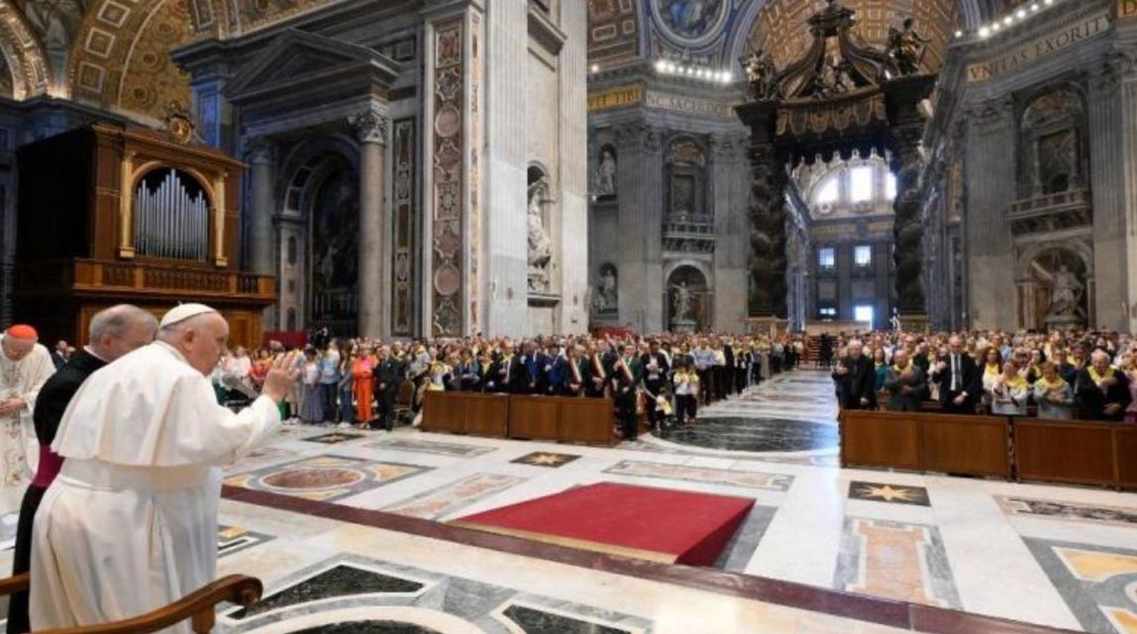 Audiencia del Papa en San Pedro