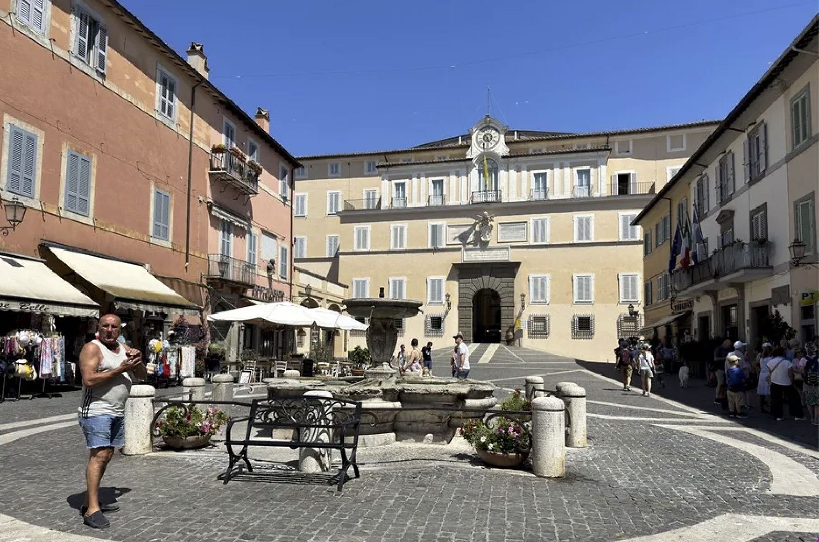 Plaza en Castel Gandolfo