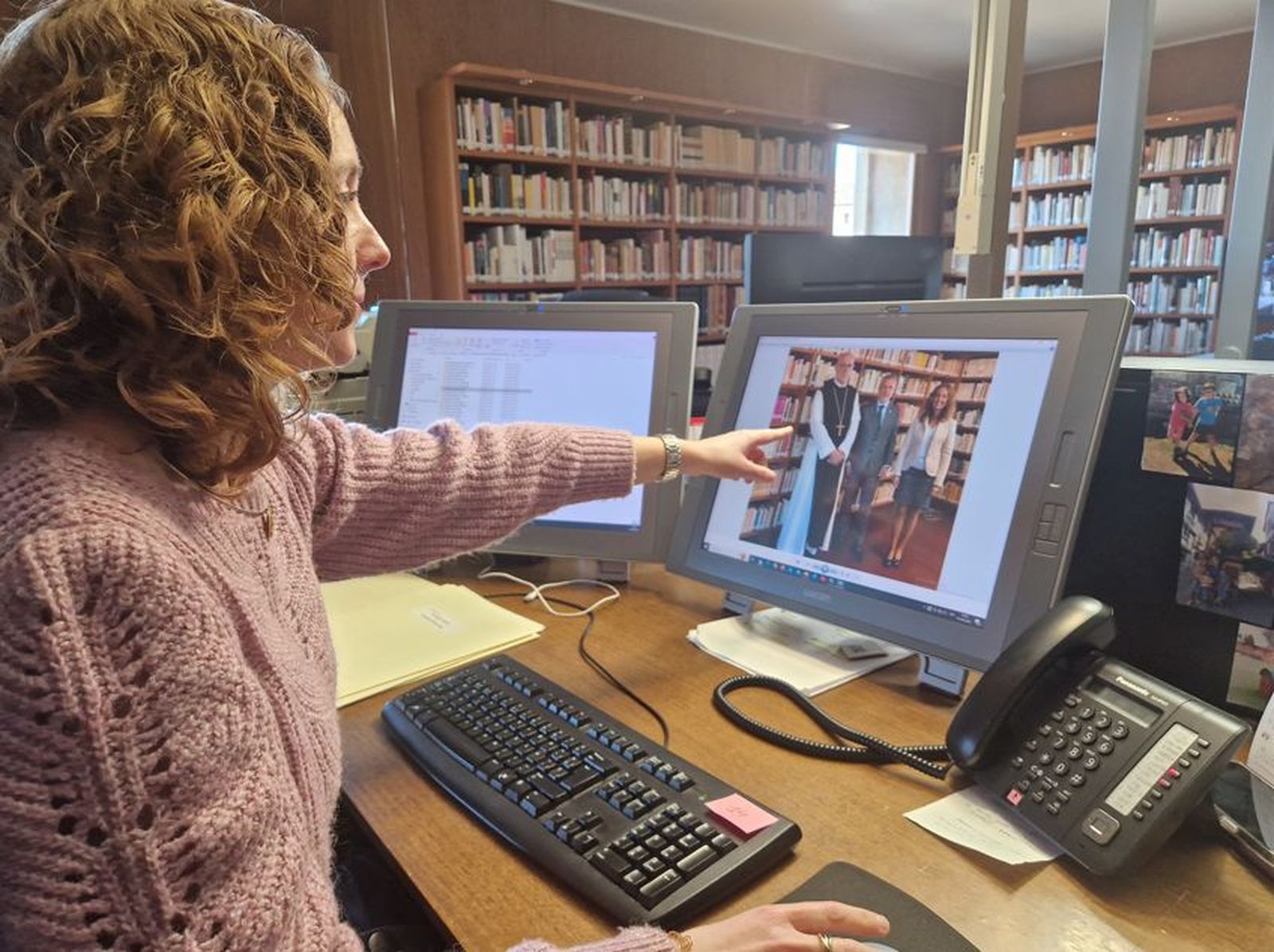 Nuria Gavarró, directora del Archivo Tarradellas