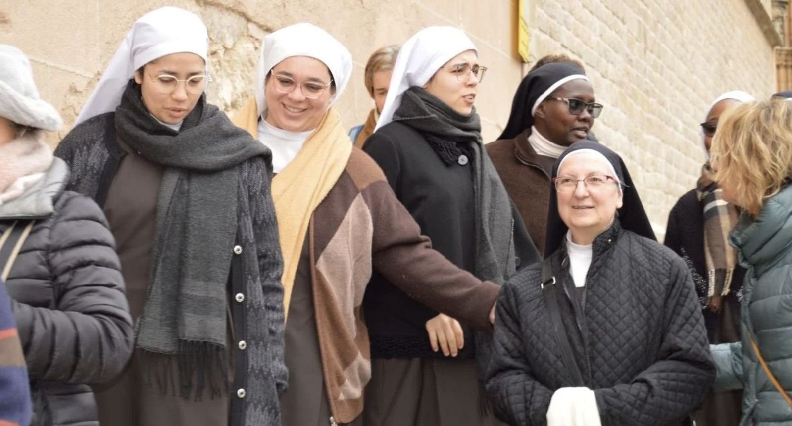 Las clarisas de Pedralbes se despiden de Barcelona