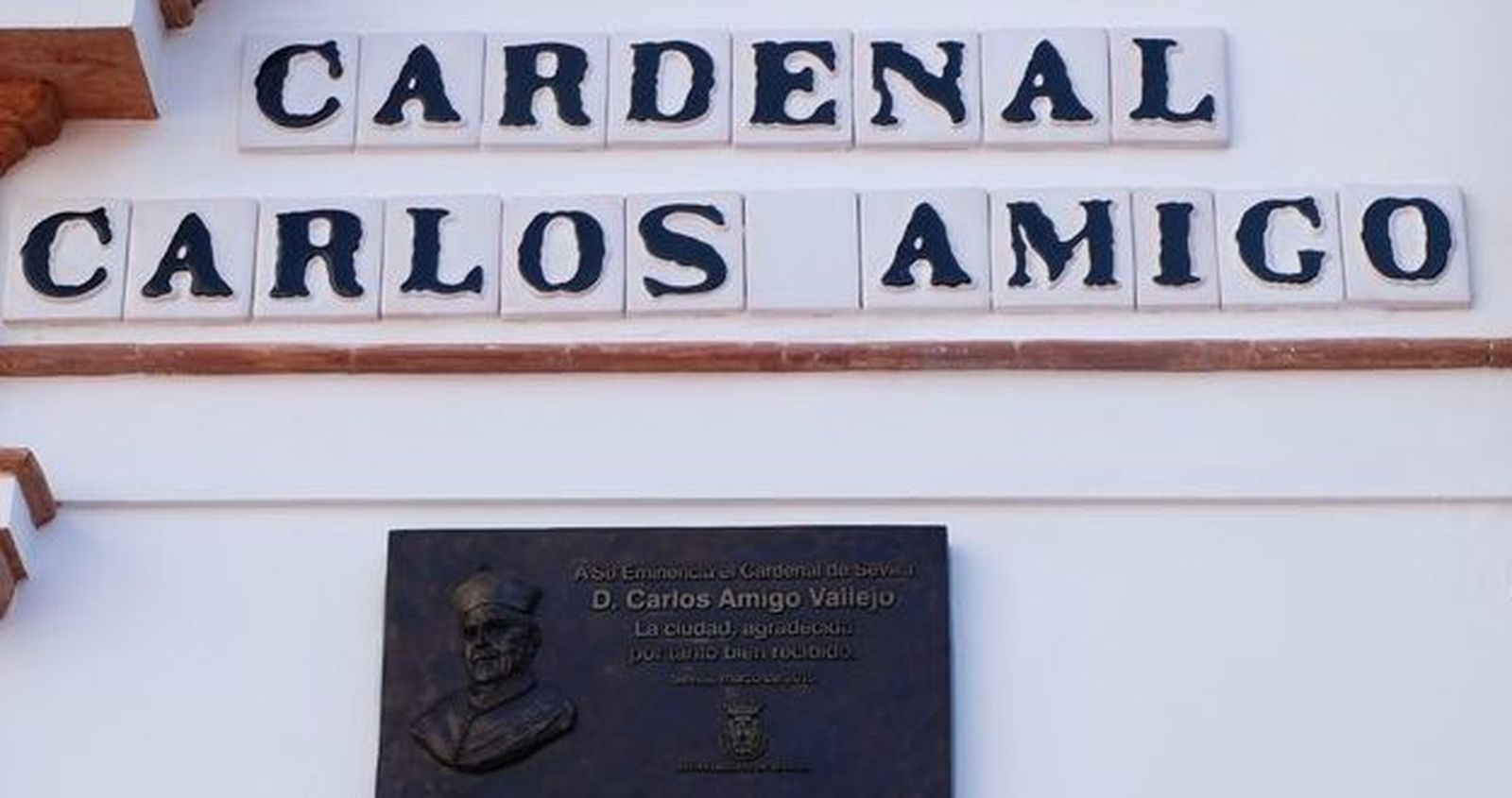 Calle Cardenal Carlos Amigo en Sevilla