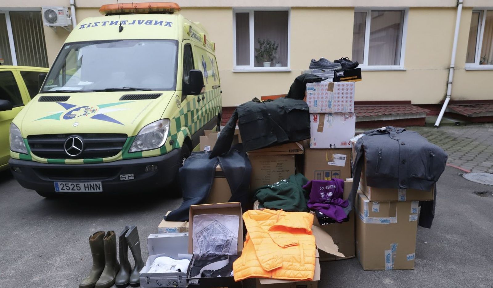 Campaña de ayuda en Ucrania