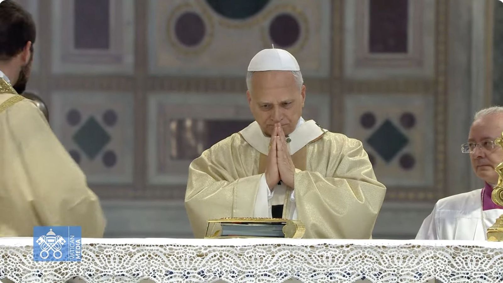 León XIV en san Juan de Letrán 7