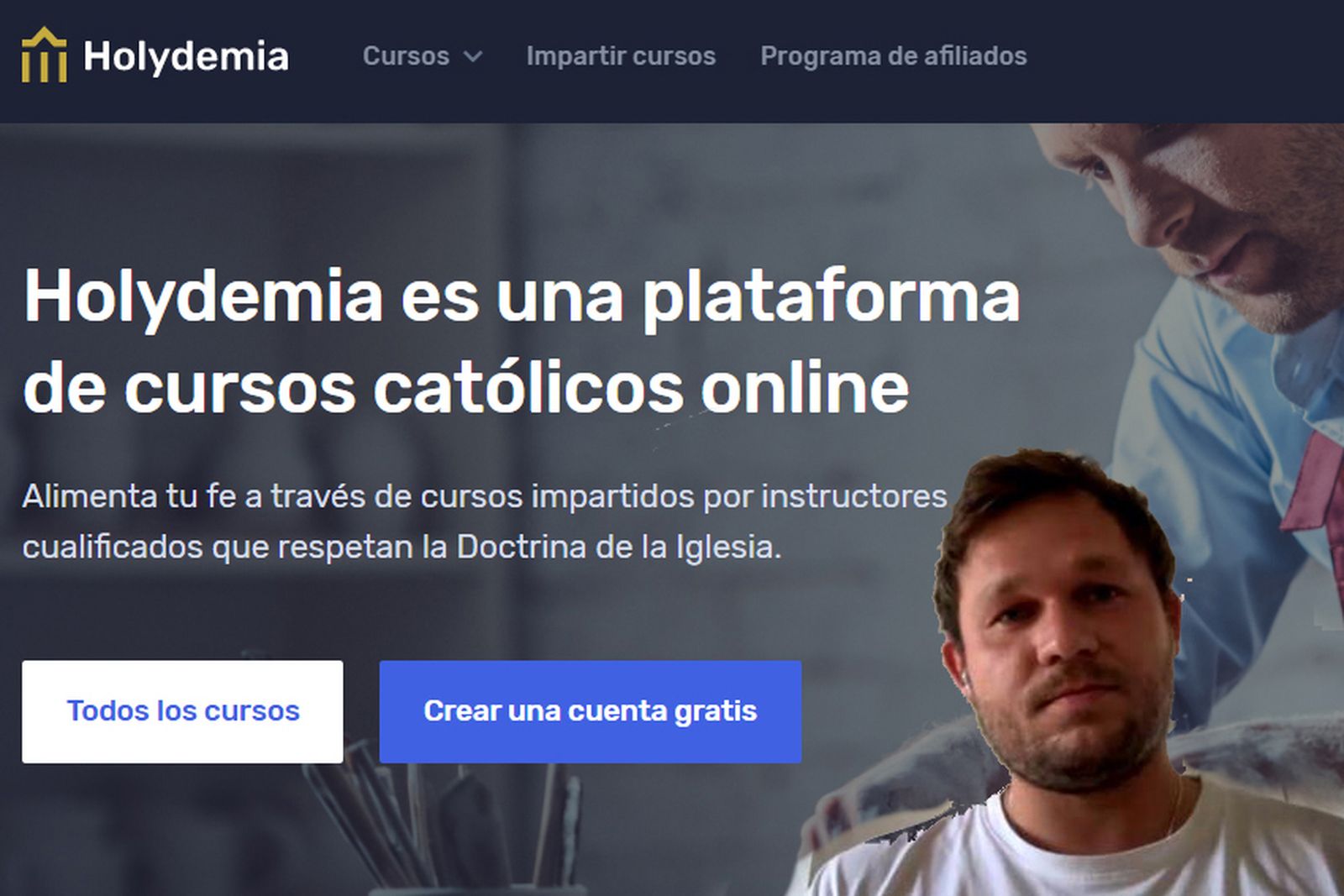 Dimitri Conejo: “mucha gente se aleja de la Iglesia por falta de formación”