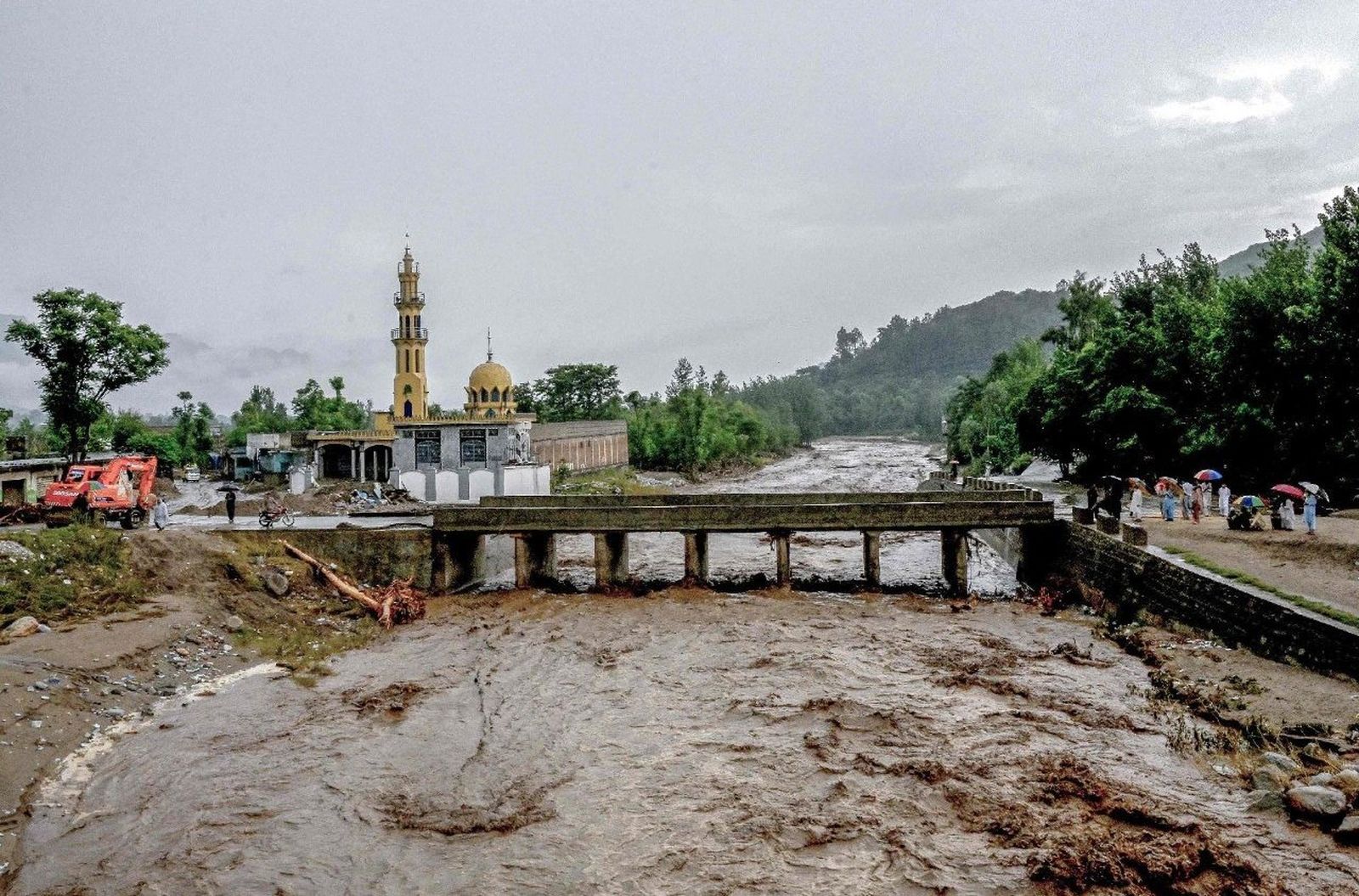 Graves inundaciones en Pakistán