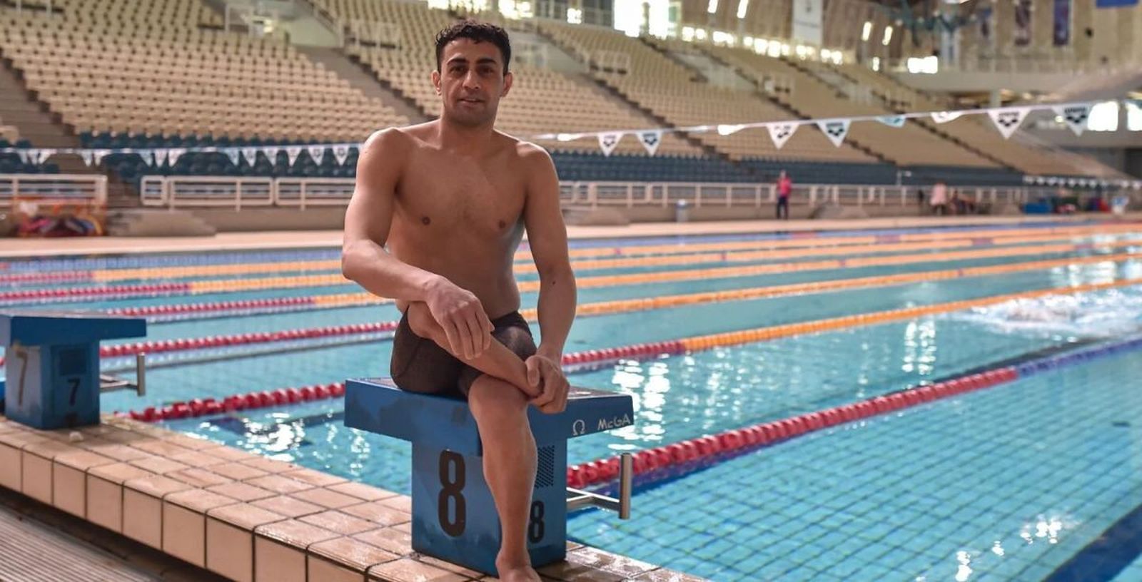 El atleta sirio Ibrahim Al Hussein