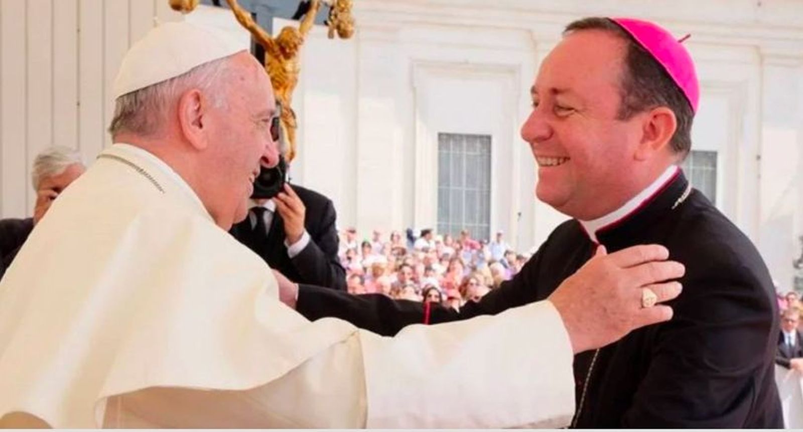 Gustavo Zanchetta, con el Papa