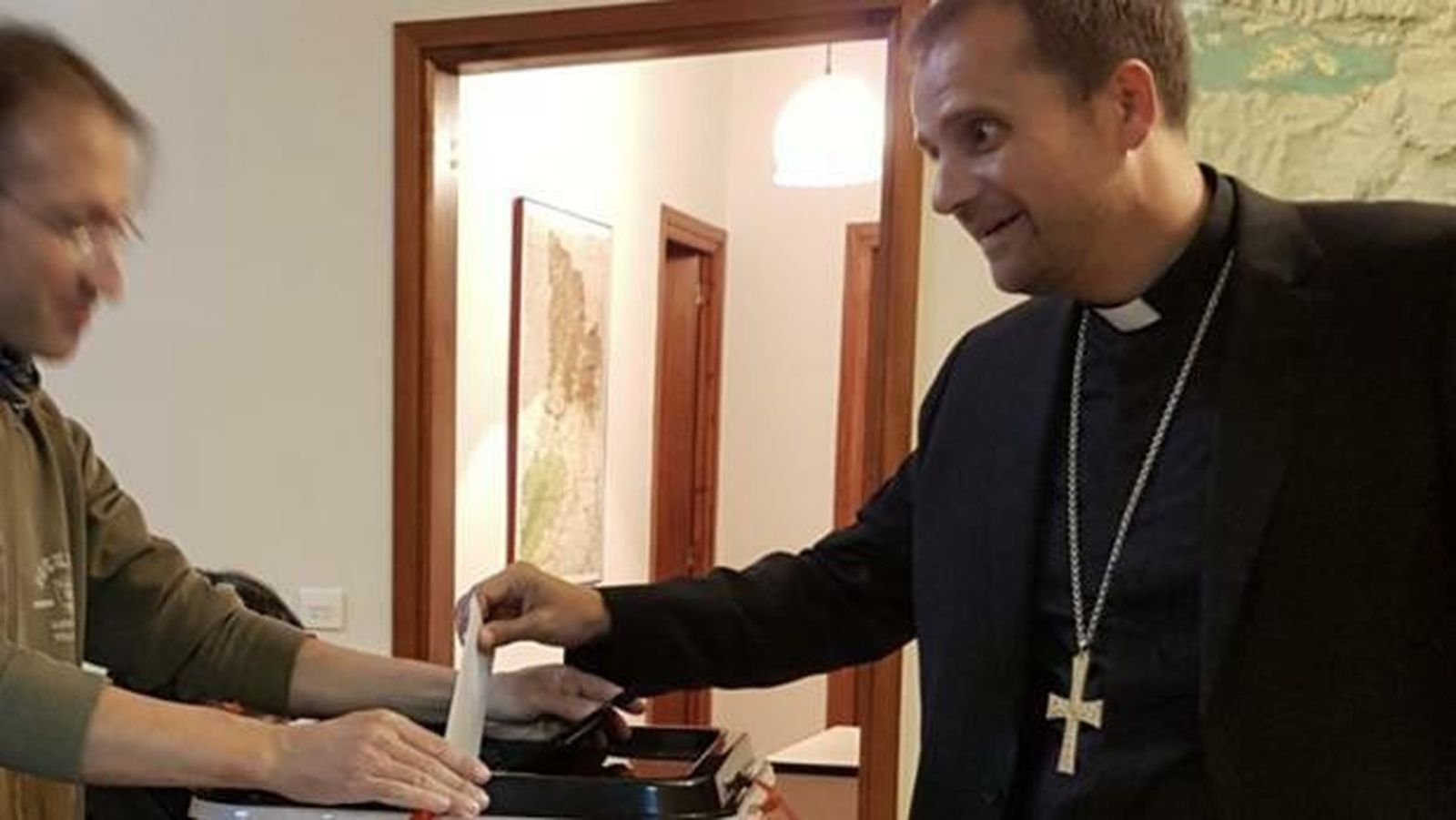 Novell, votando el 1-O