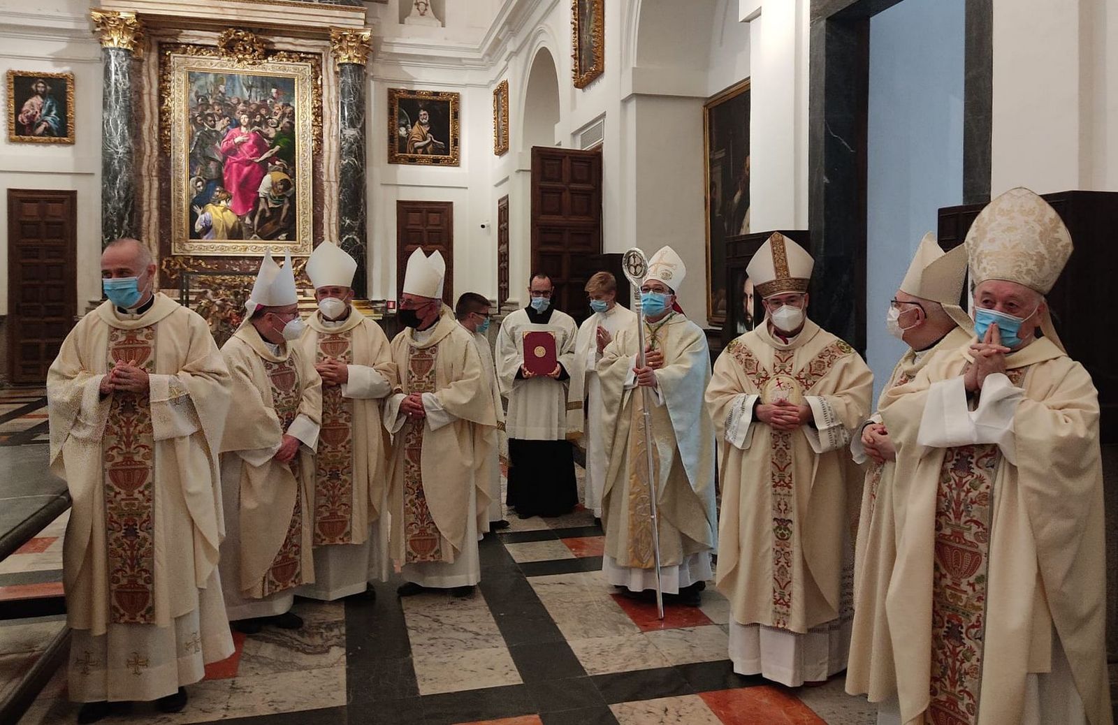 Ceremonia imposición palio arzobispal