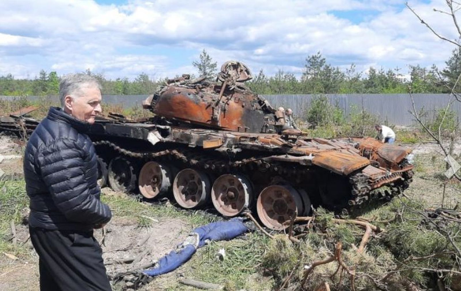 Monseñor Torrado en Ucrania