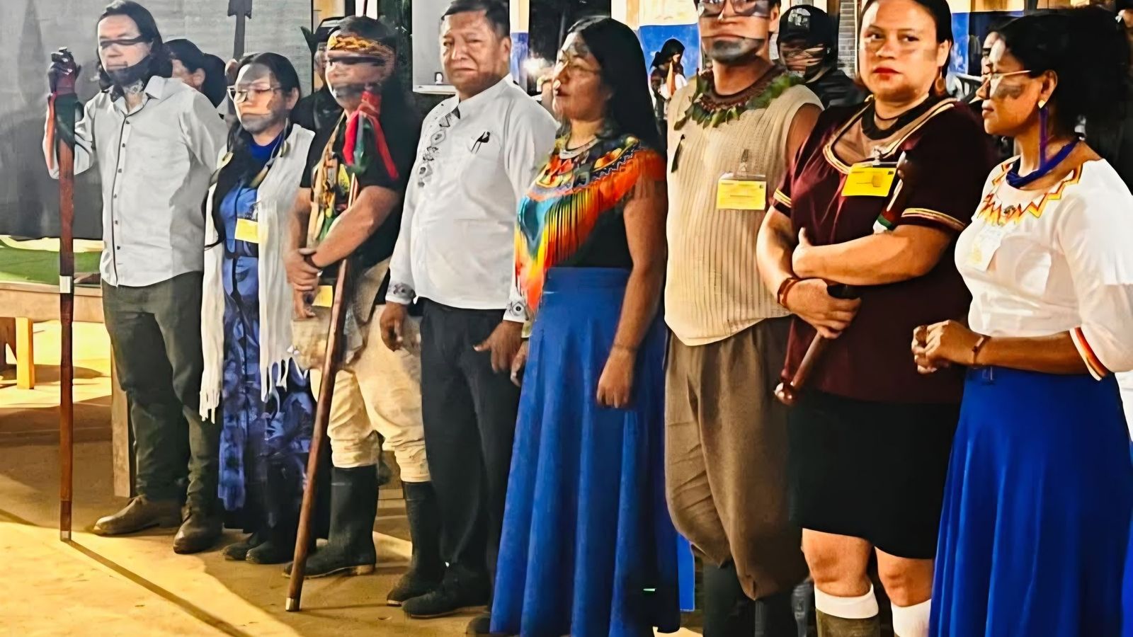 Autoridades de PAKKIRU, Foto de Pastaza Kichwa Runakuna