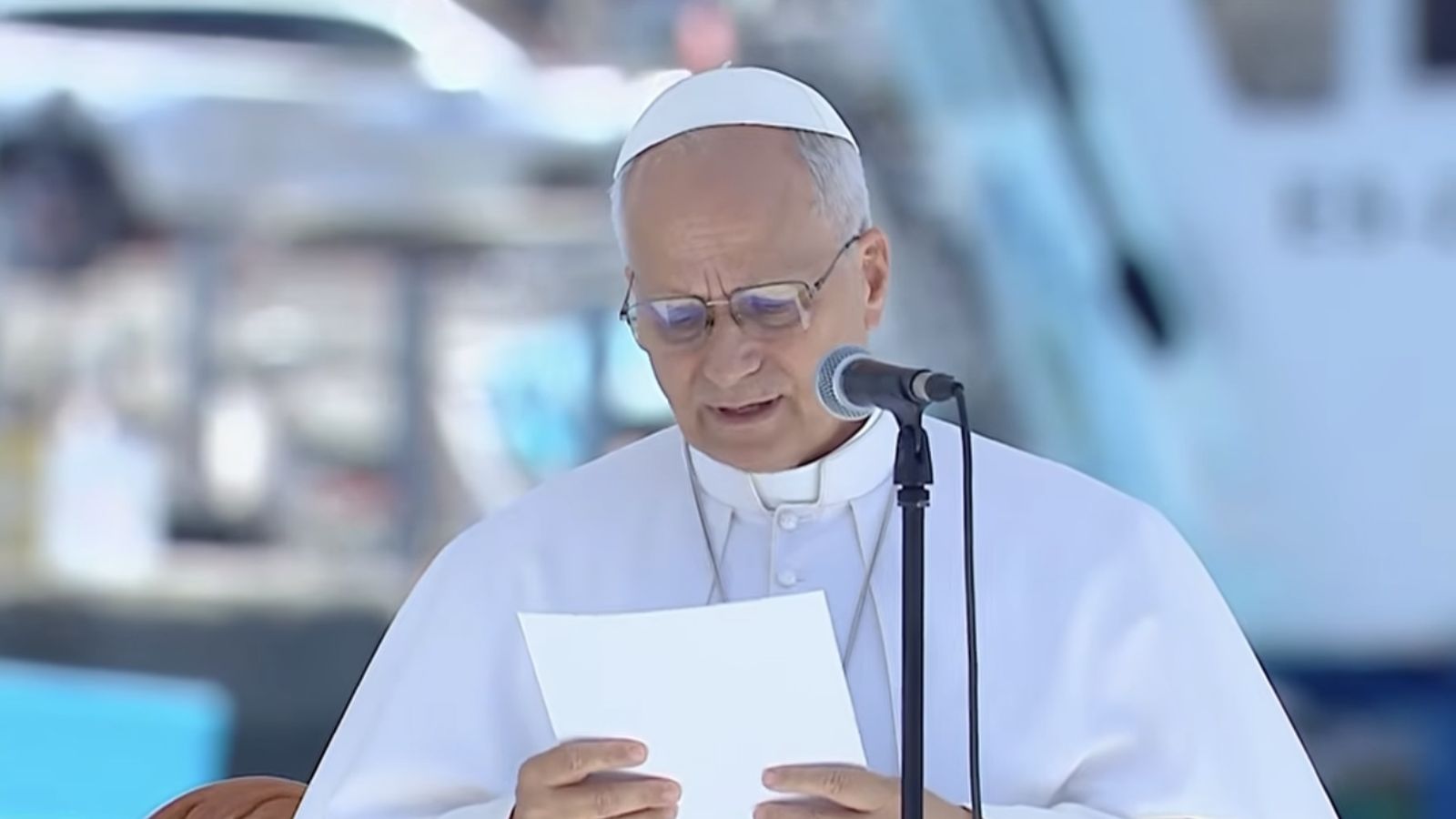 El Papa en Arguineguín
