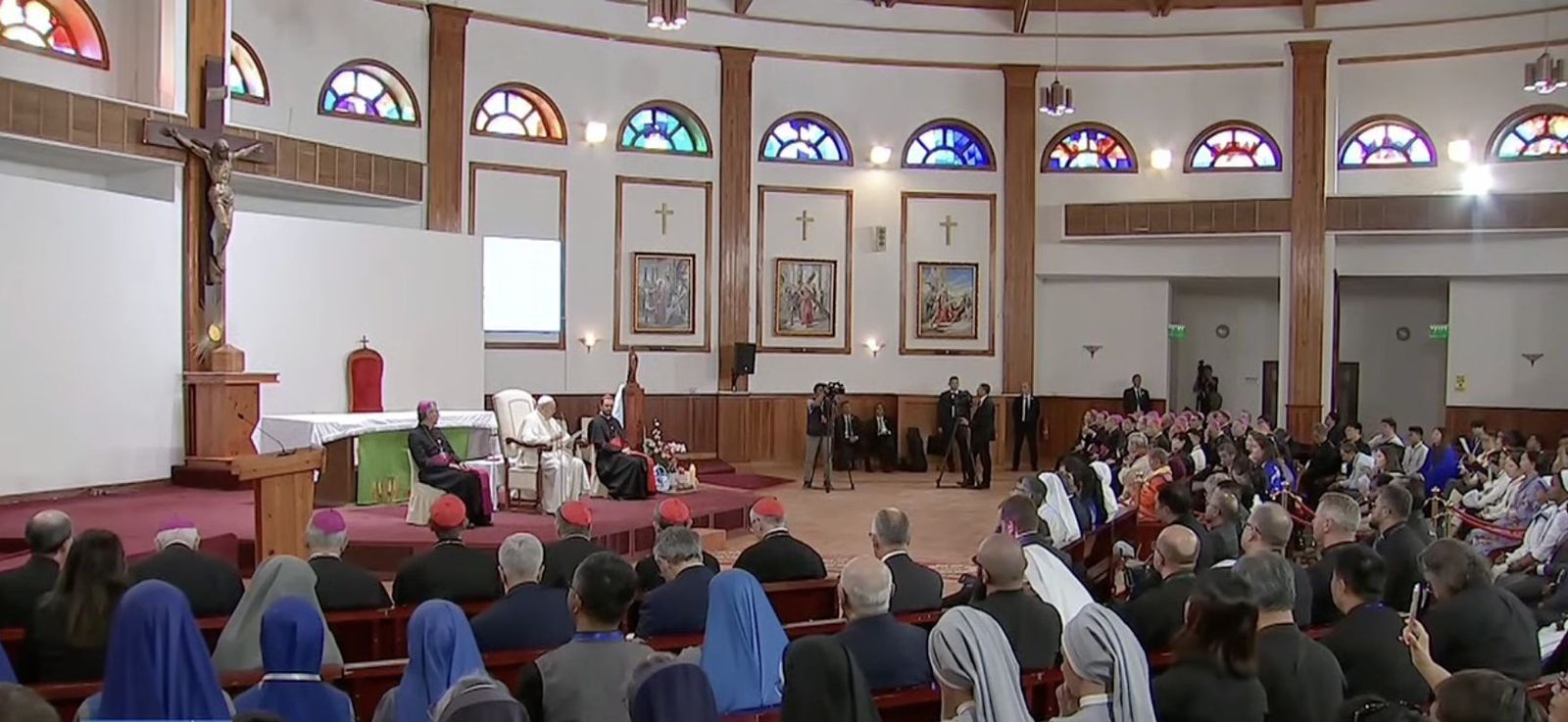 Discurso del Papa a los católicos mongoles