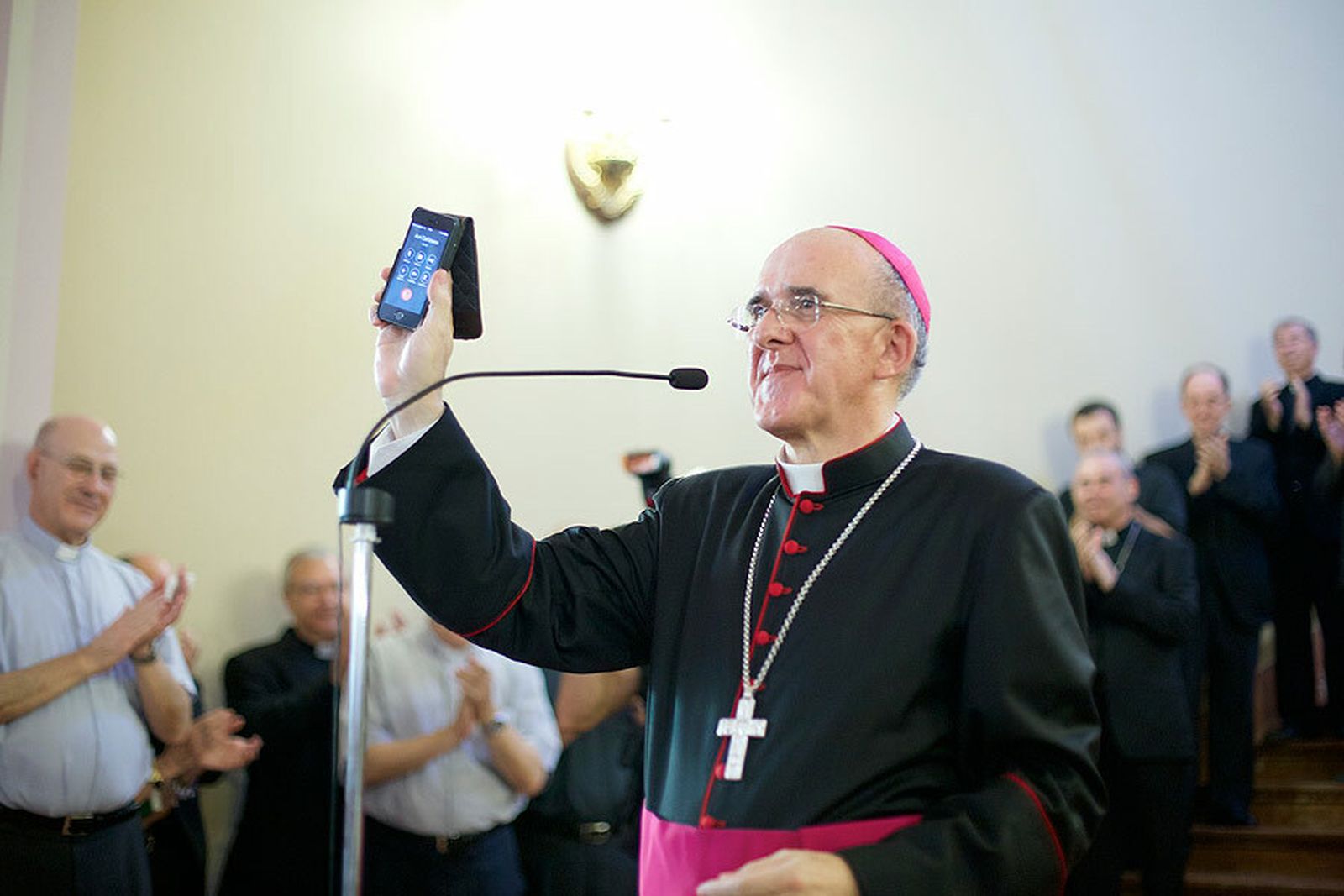 Monseñor Carlos Osoro, arzobispo de Madrid