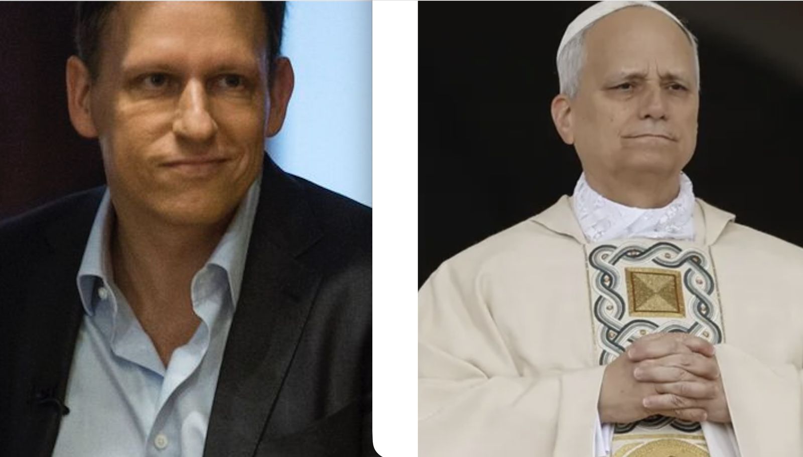 Peter Thiel y León XIV