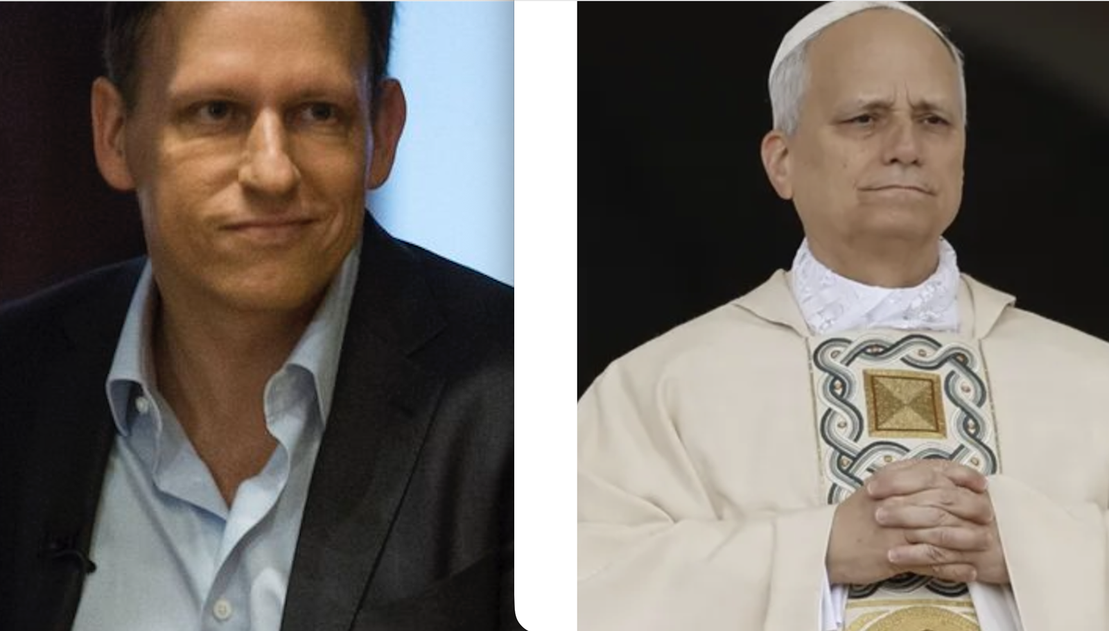 Peter Thiel y León XIV