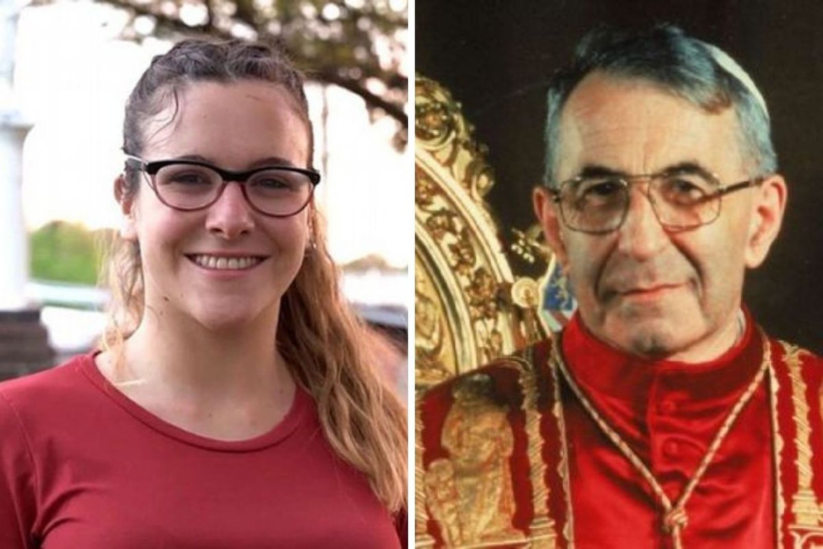 Candela Giarda y Juan Pablo I