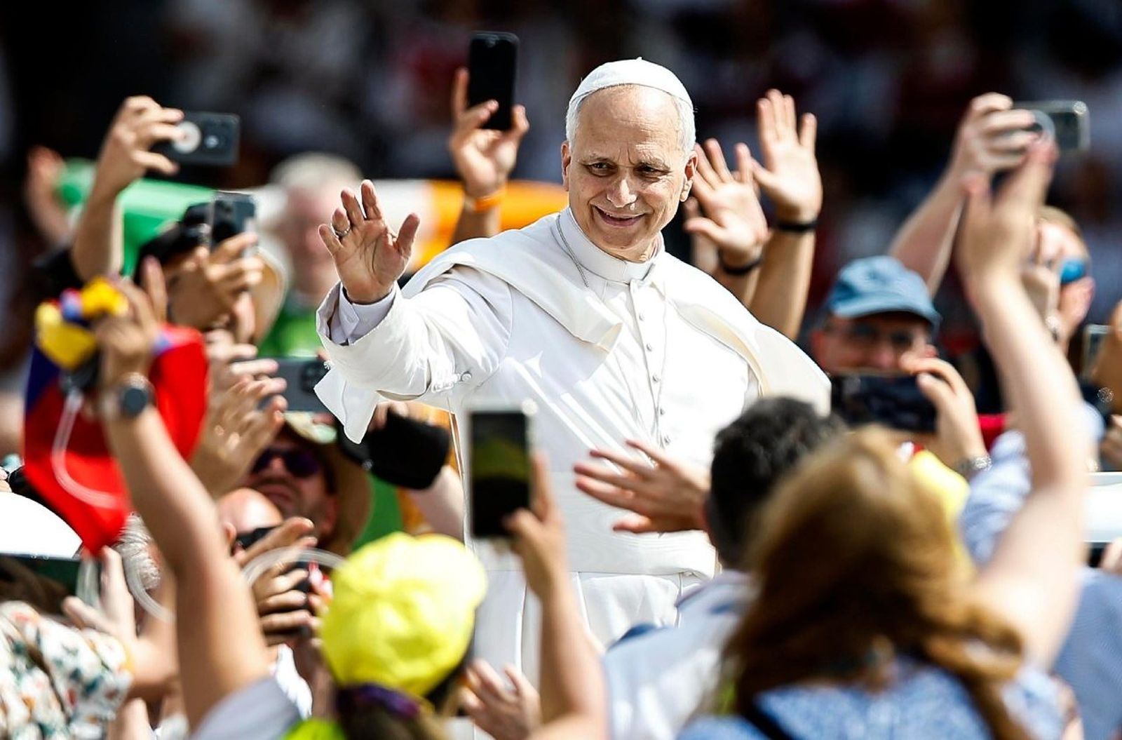 León XIV en el Jubileo de los Jóvenes