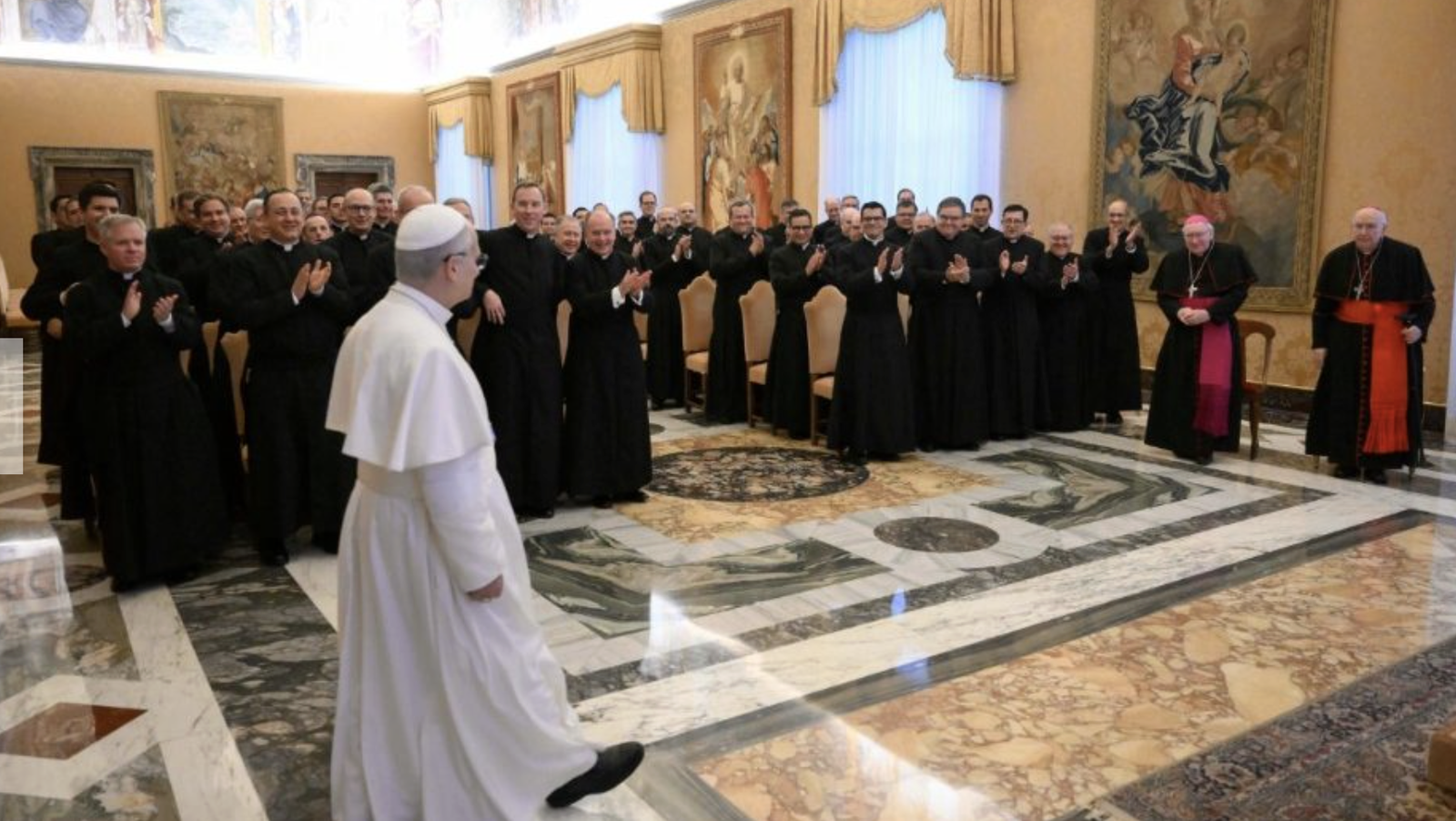 El Papa y los Legionarios