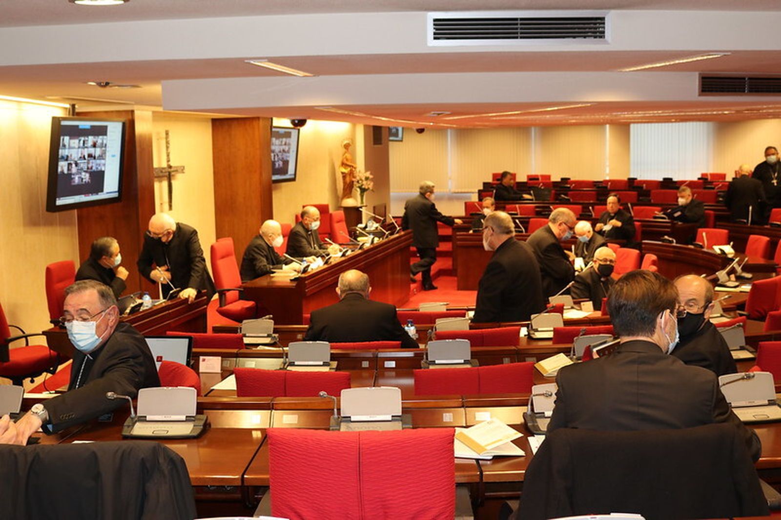 Todos los obispos dieron negativo en las pruebas del coronavirus