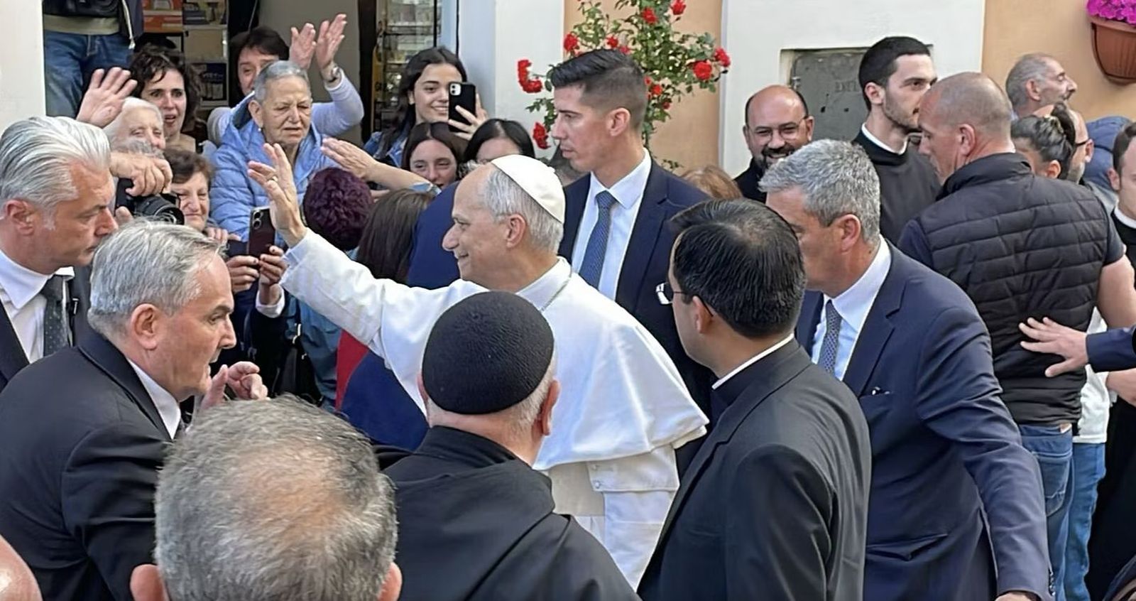 El Papa, en Genazzano