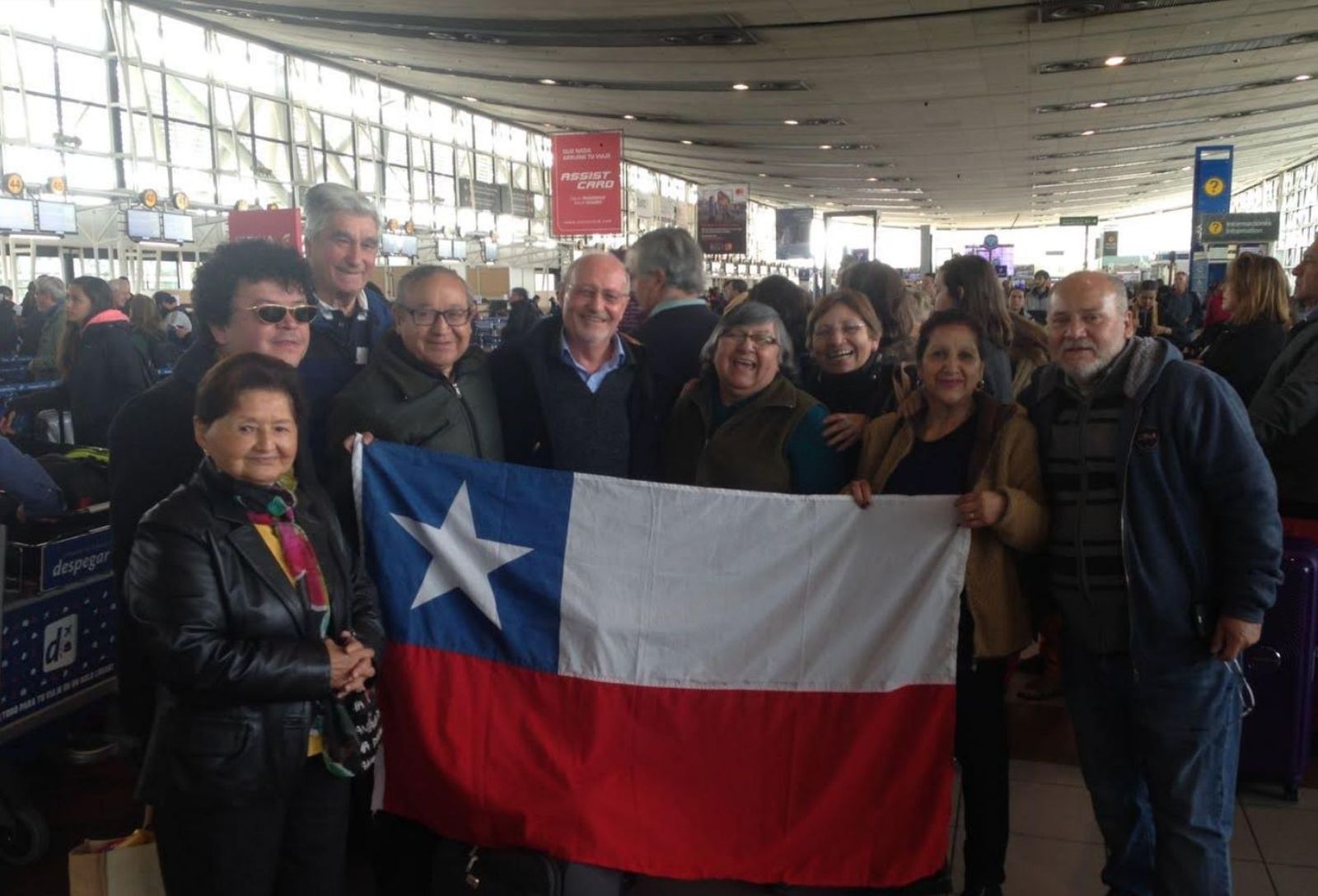 Carlos del Valle, despedida de Chile