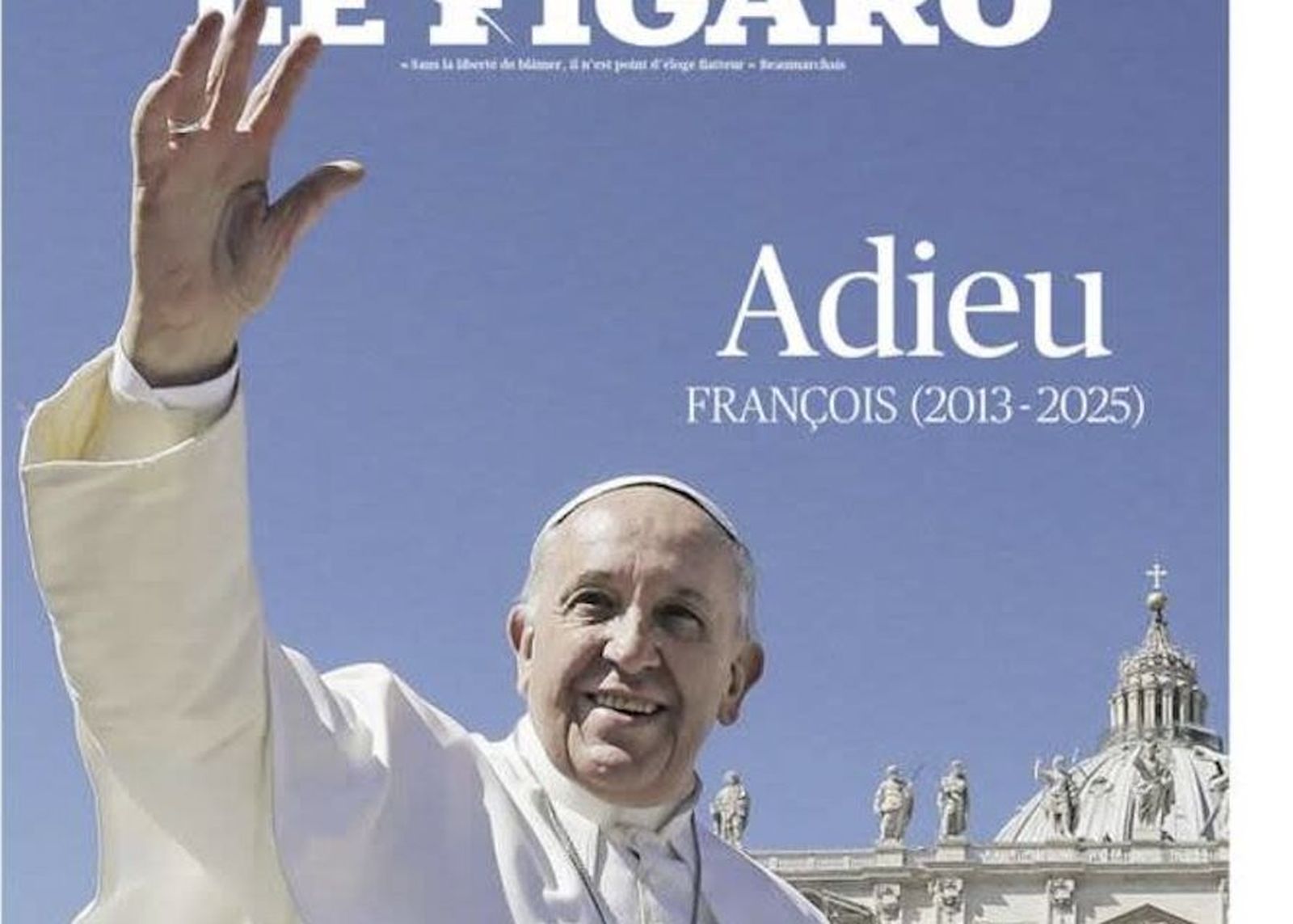 Portada de Le Figaro