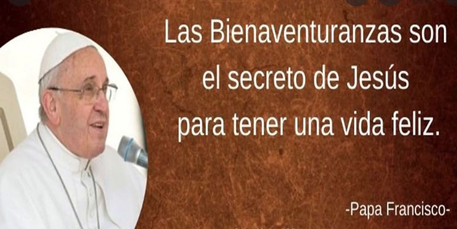 Las Bienaventuranzas y el Papa