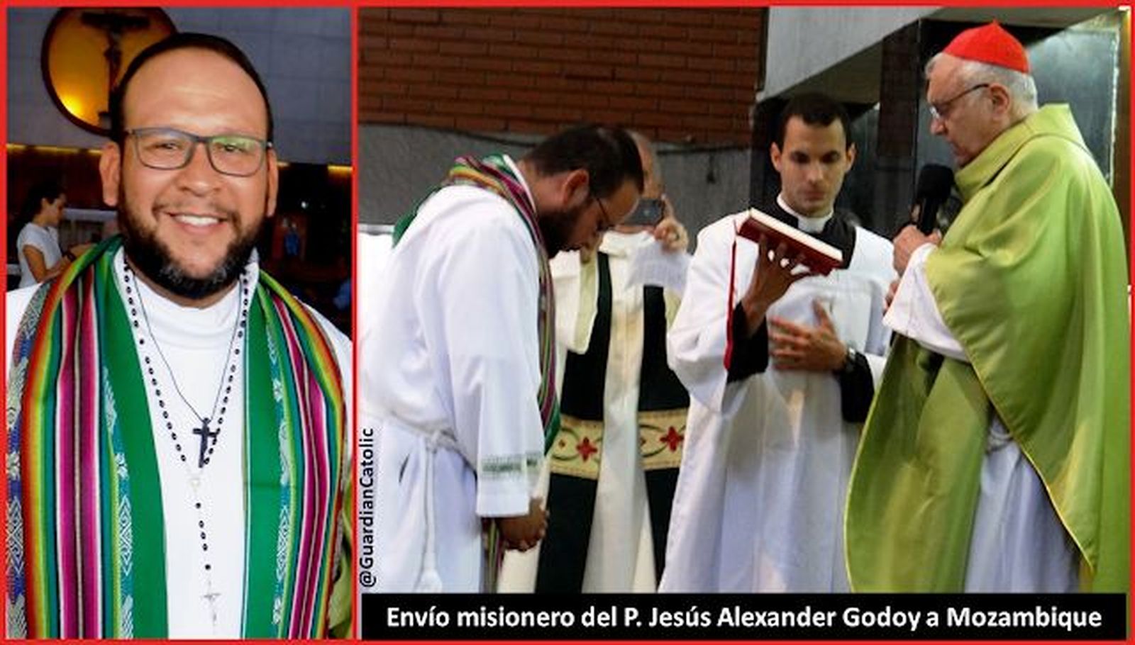 Porras envía misioneros a Mozambique