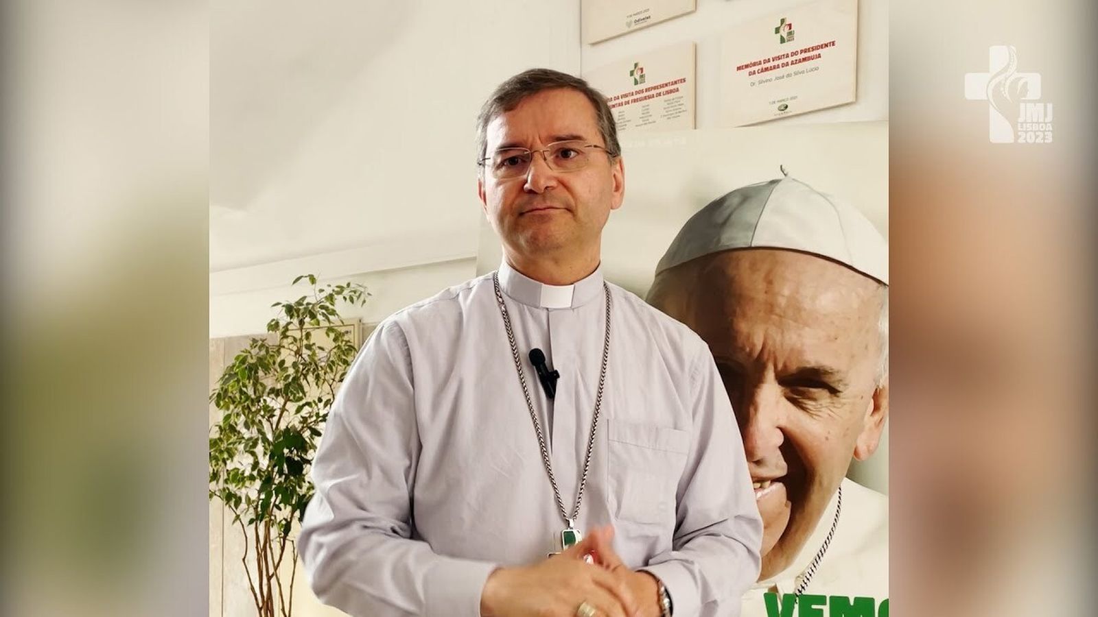 Americo Aguiar: "Haremos la JMJ con nuestro querido Papa Francisco"