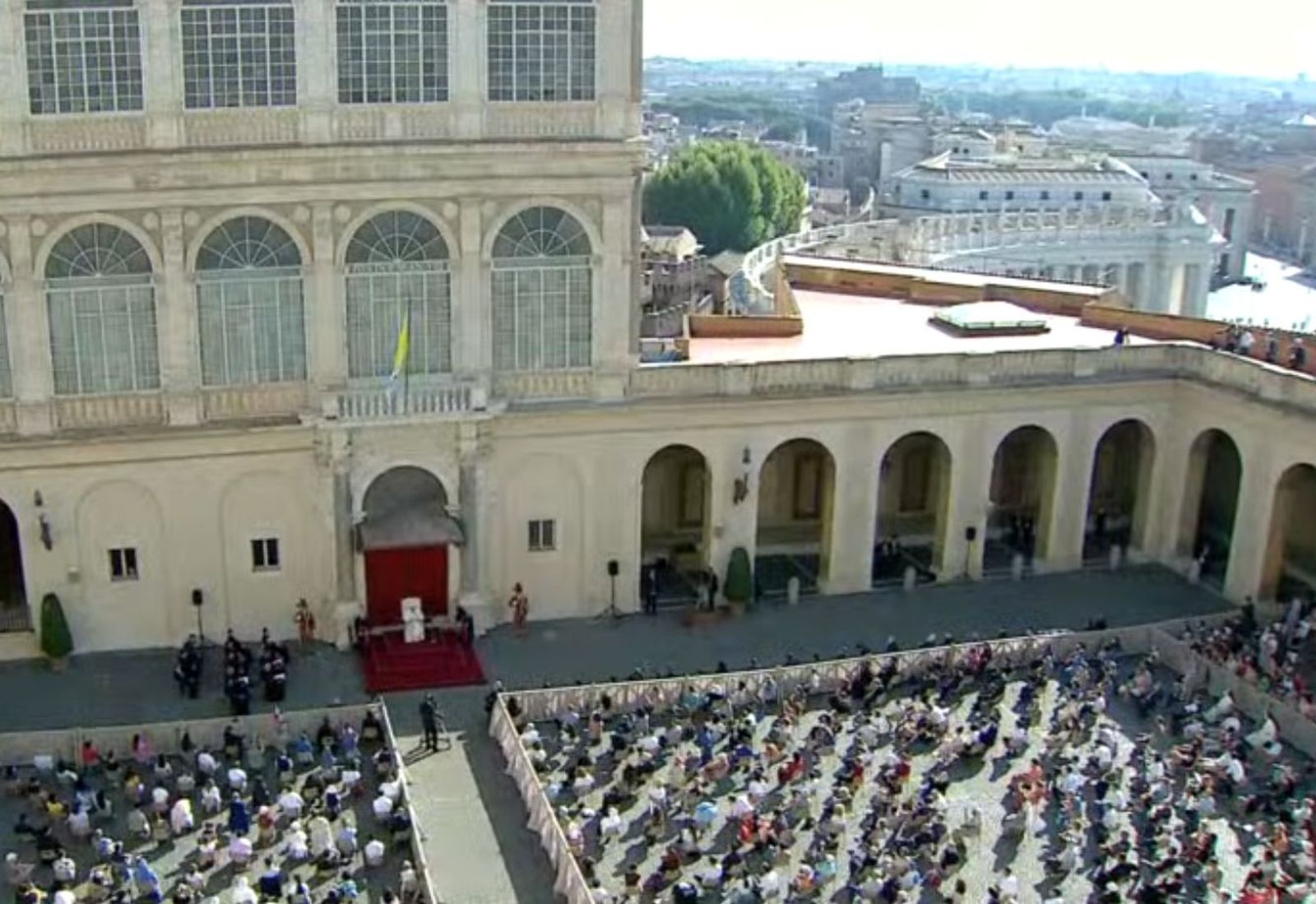 Audiencia en San Dámaso
